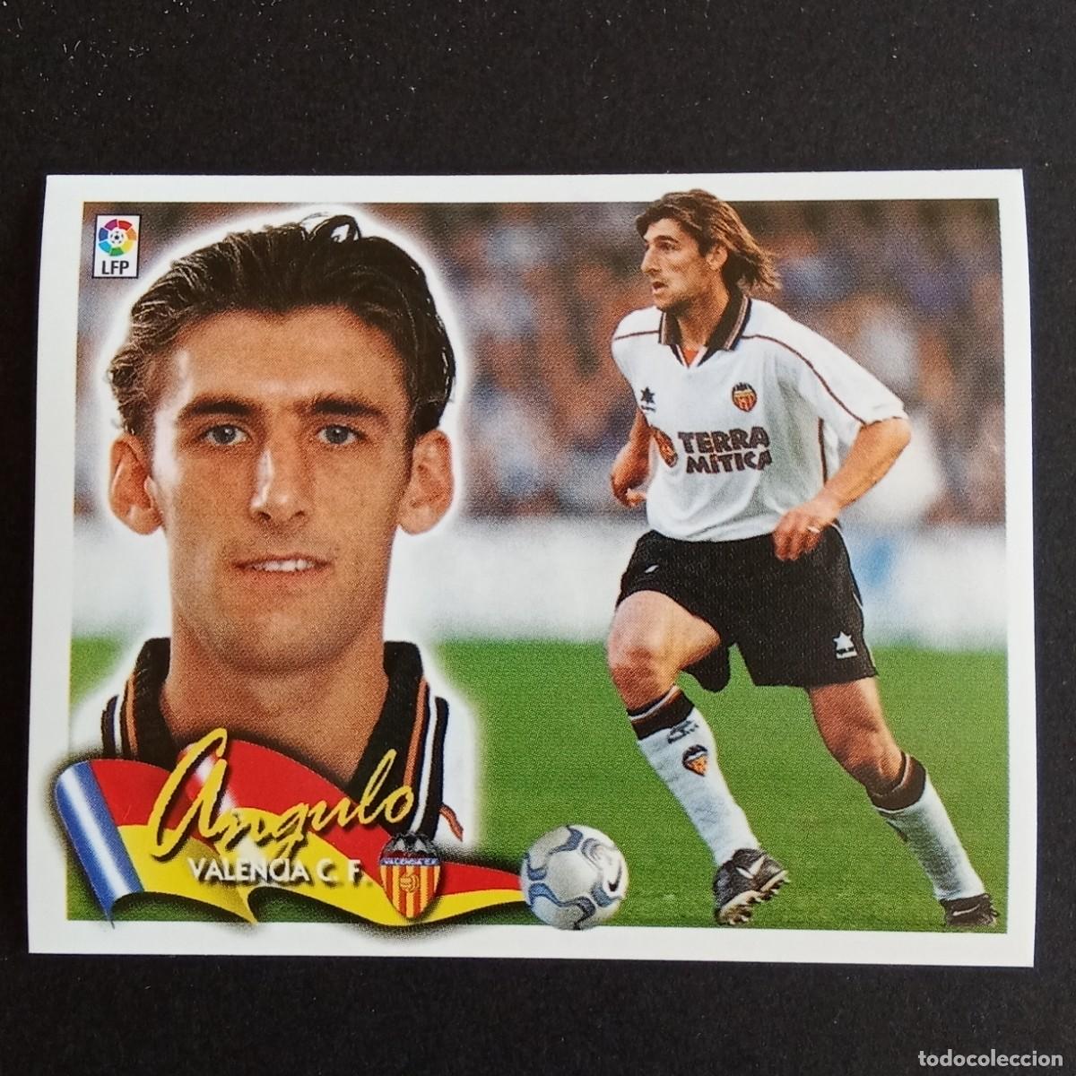 Cartes &agrave; collectionner de Football: CROMO LIGA 2000 2001 00 01 EDICIONES ESTE ANGULO VALENCIA NUNCA PEGADO