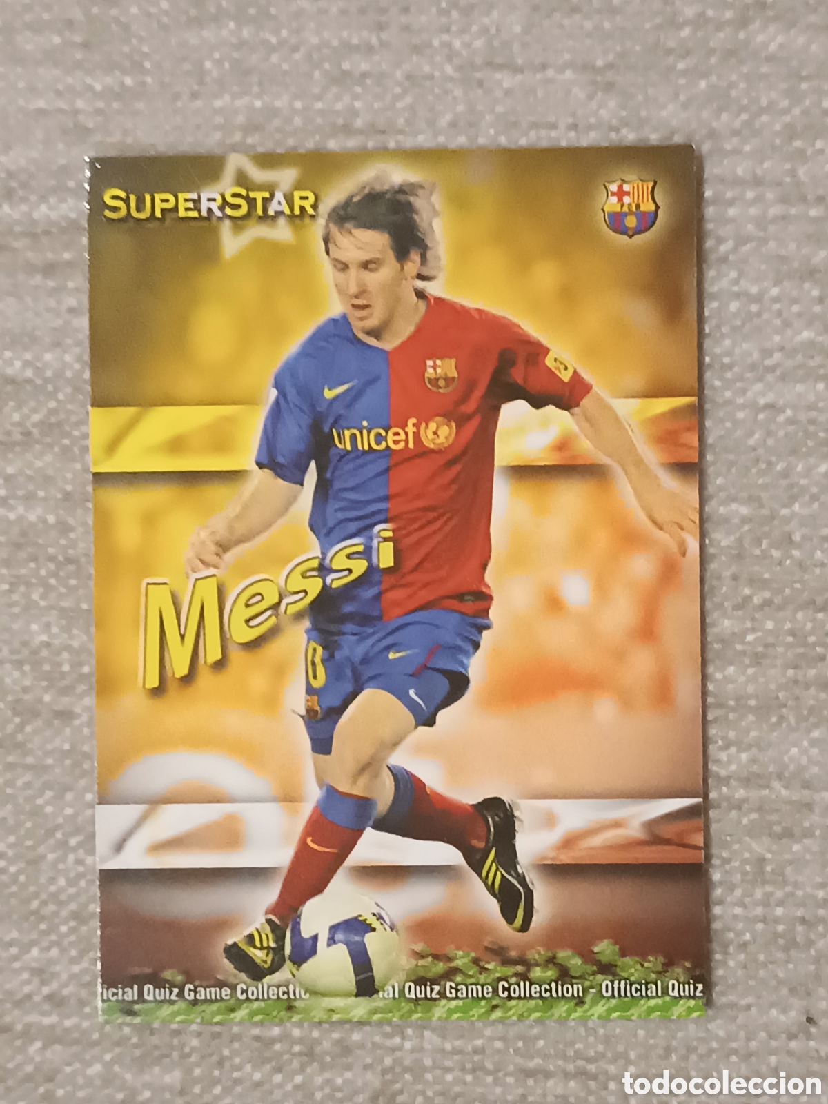 Cromos de F&uacute;tbol: Cromo. Messi 27 2010. Barcelona