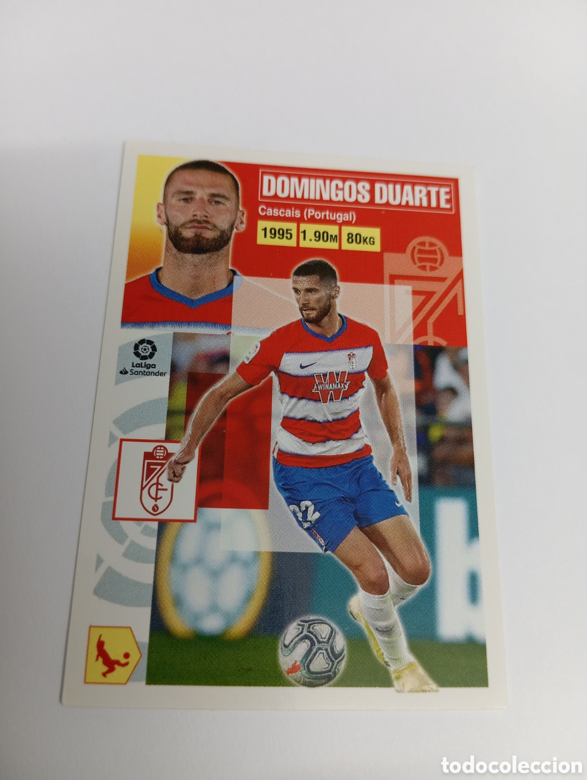 Cromos de Futebol: Domingos Duarte 7 Granada LIGA ESTE 20-21 Panini 2020 2021