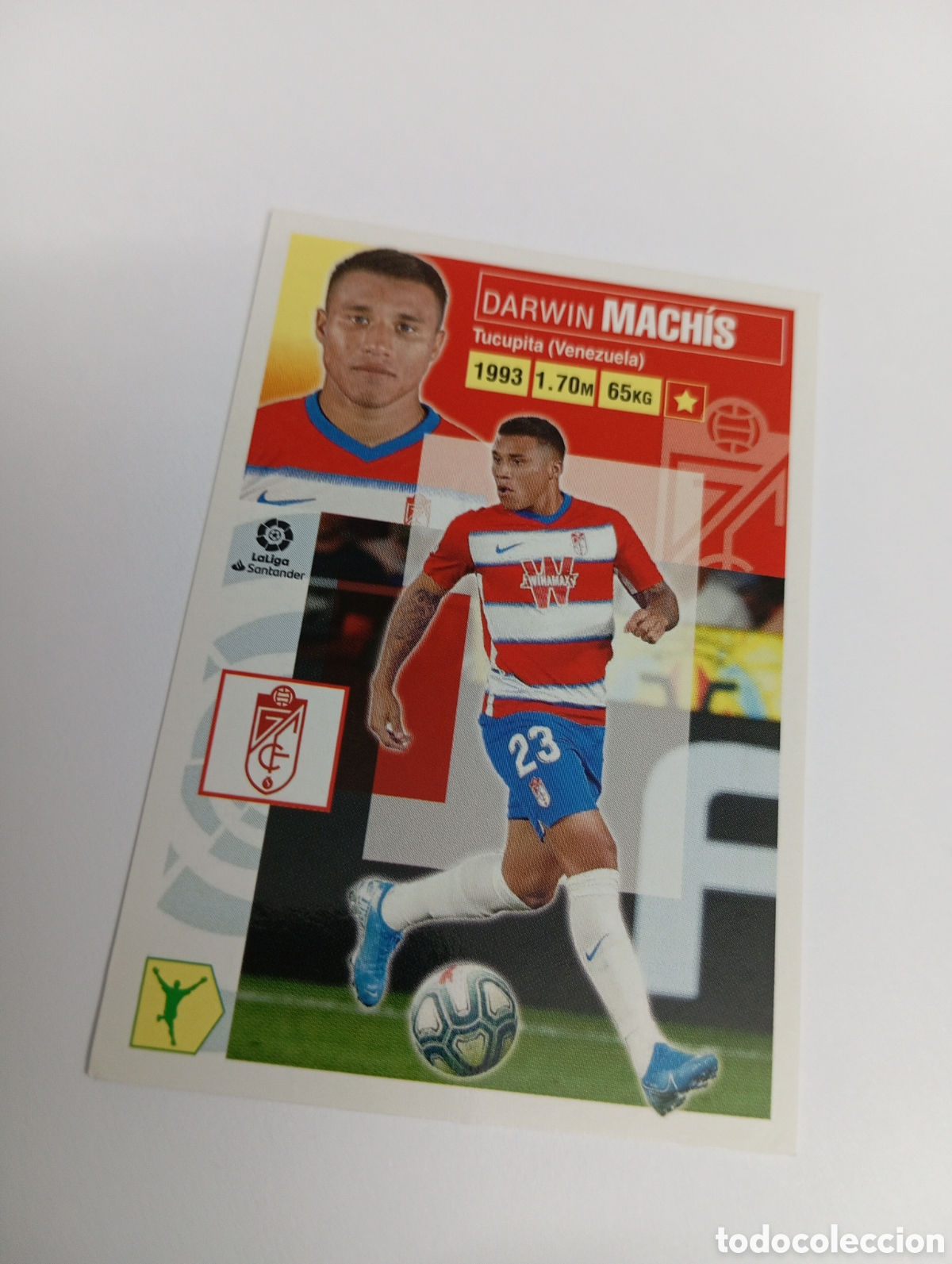 Figurine di Calcio: Mach&iacute;s 16 Granada LIGA ESTE 20-21 Panini 2020 2021