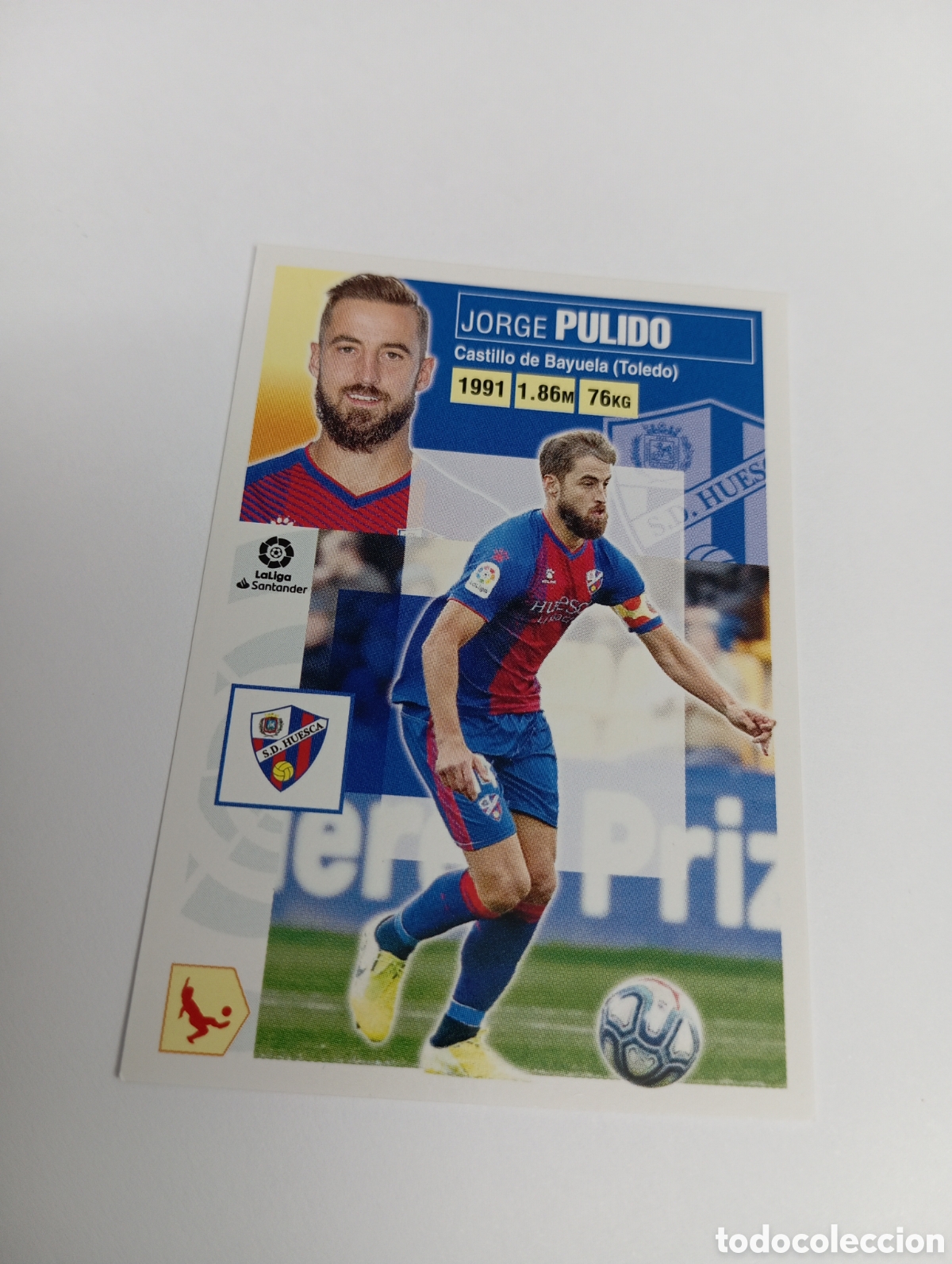 Cromos de Futebol: Pulido 7 Huesca LIGA ESTE 20-21 Panini 2020 2021
