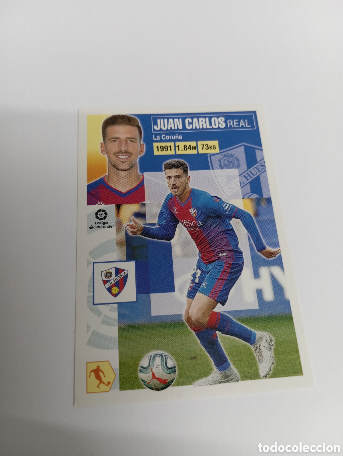 Figurine di Calcio: Juan Carlos 13 Huesca LIGA ESTE 20-21 Panini 2020 2021