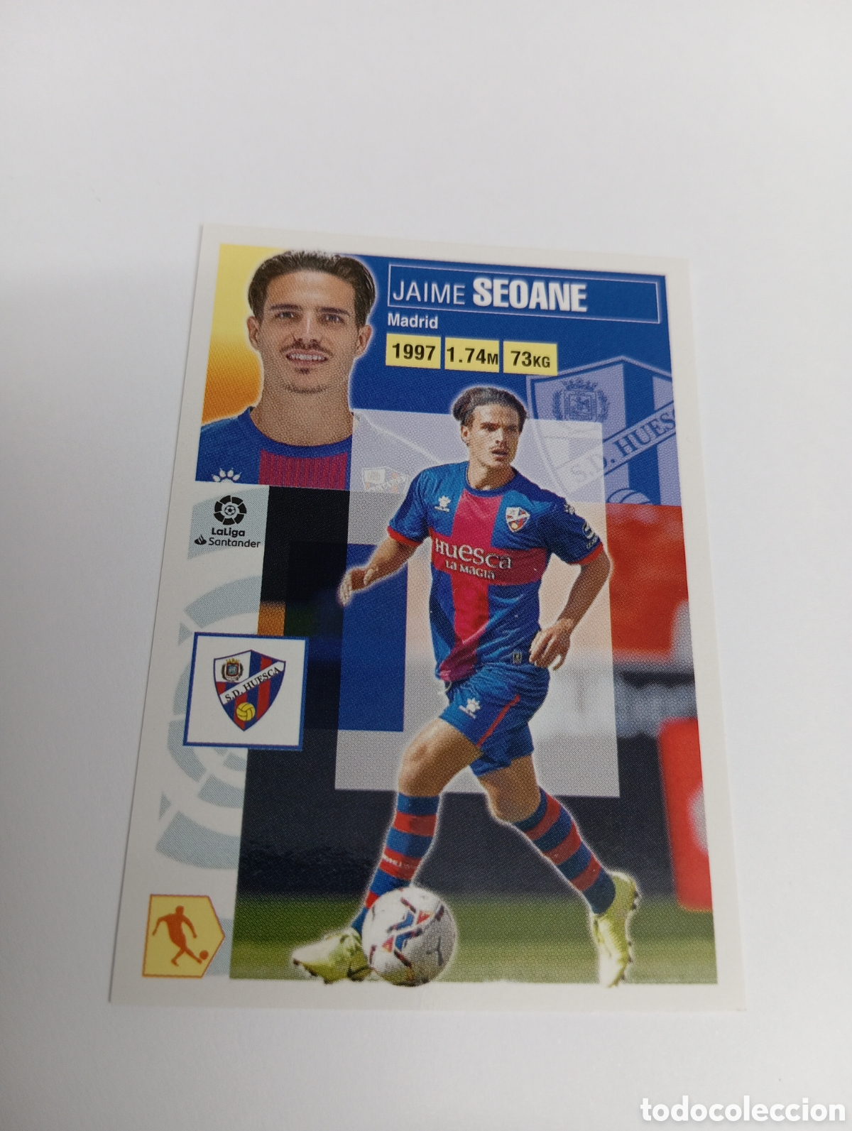 Cromos de Futebol: Seoane 14 Huesca LIGA ESTE 20-21 Panini 2020 2021