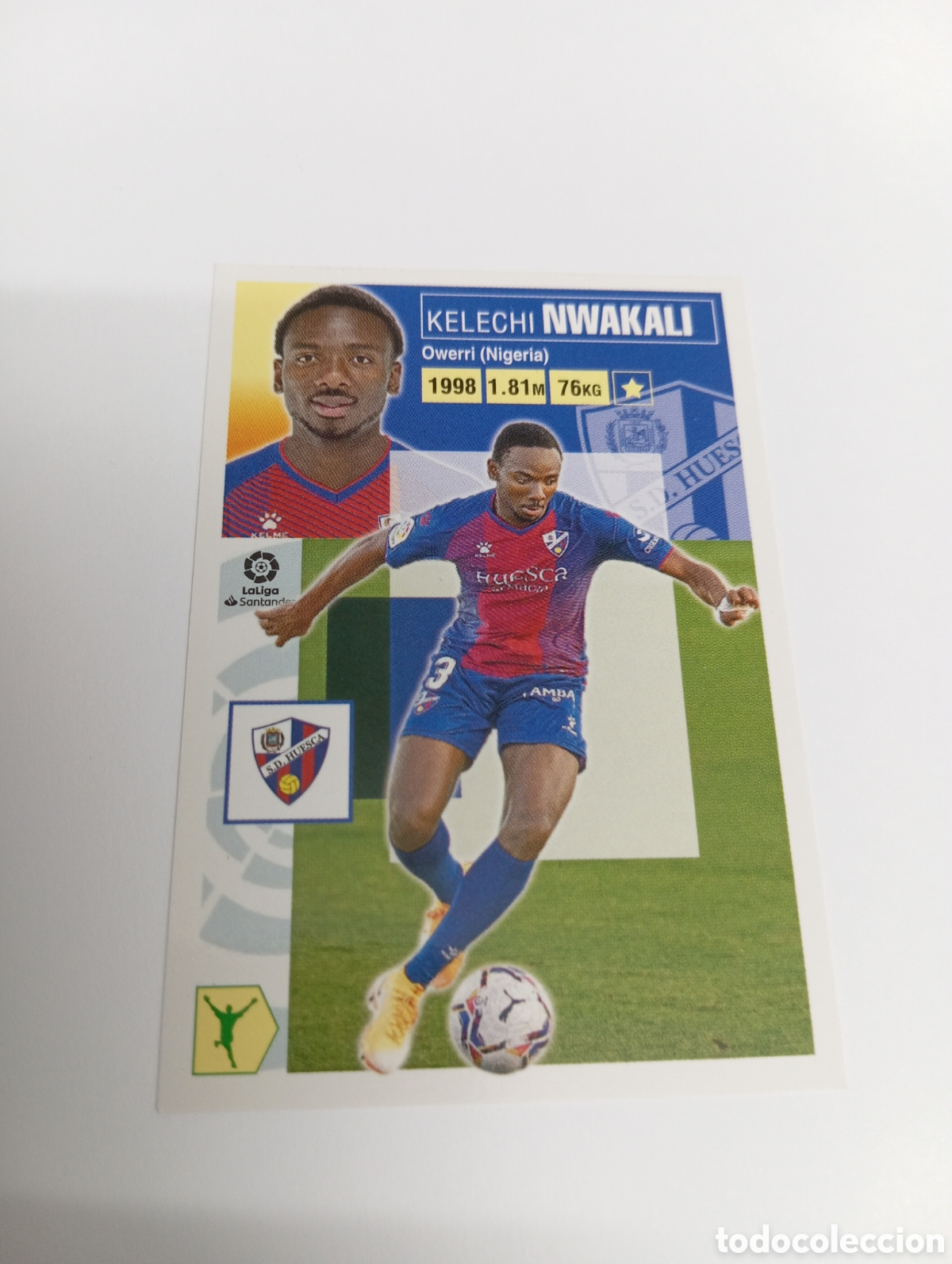 Figurine di Calcio: Nwakali 17 Bis Huesca LIGA ESTE 20-21 Panini 2020 2021