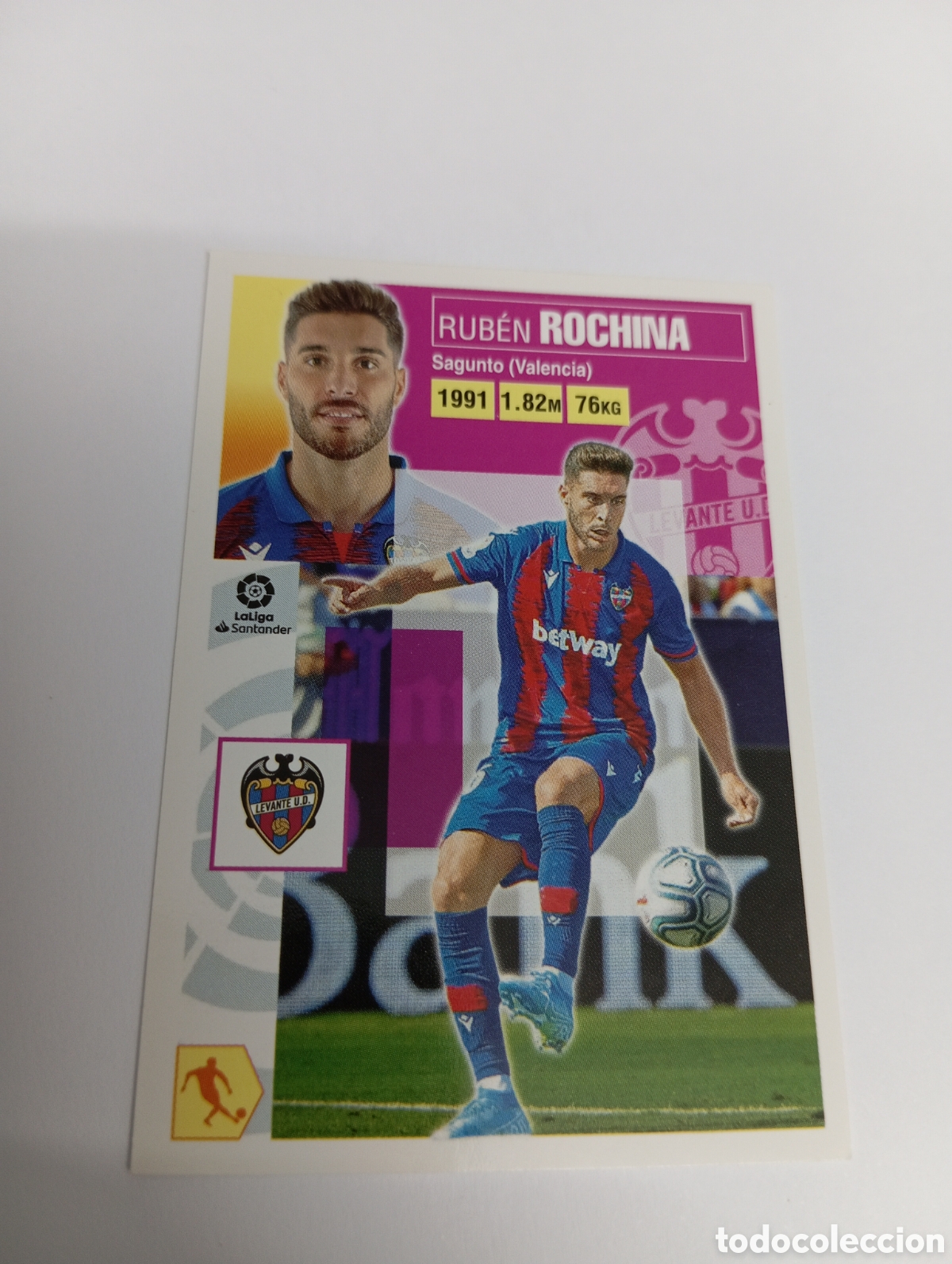 Figurine di Calcio: Rochina 15 A Levante LIGA ESTE 20-21 Panini 2020 2021