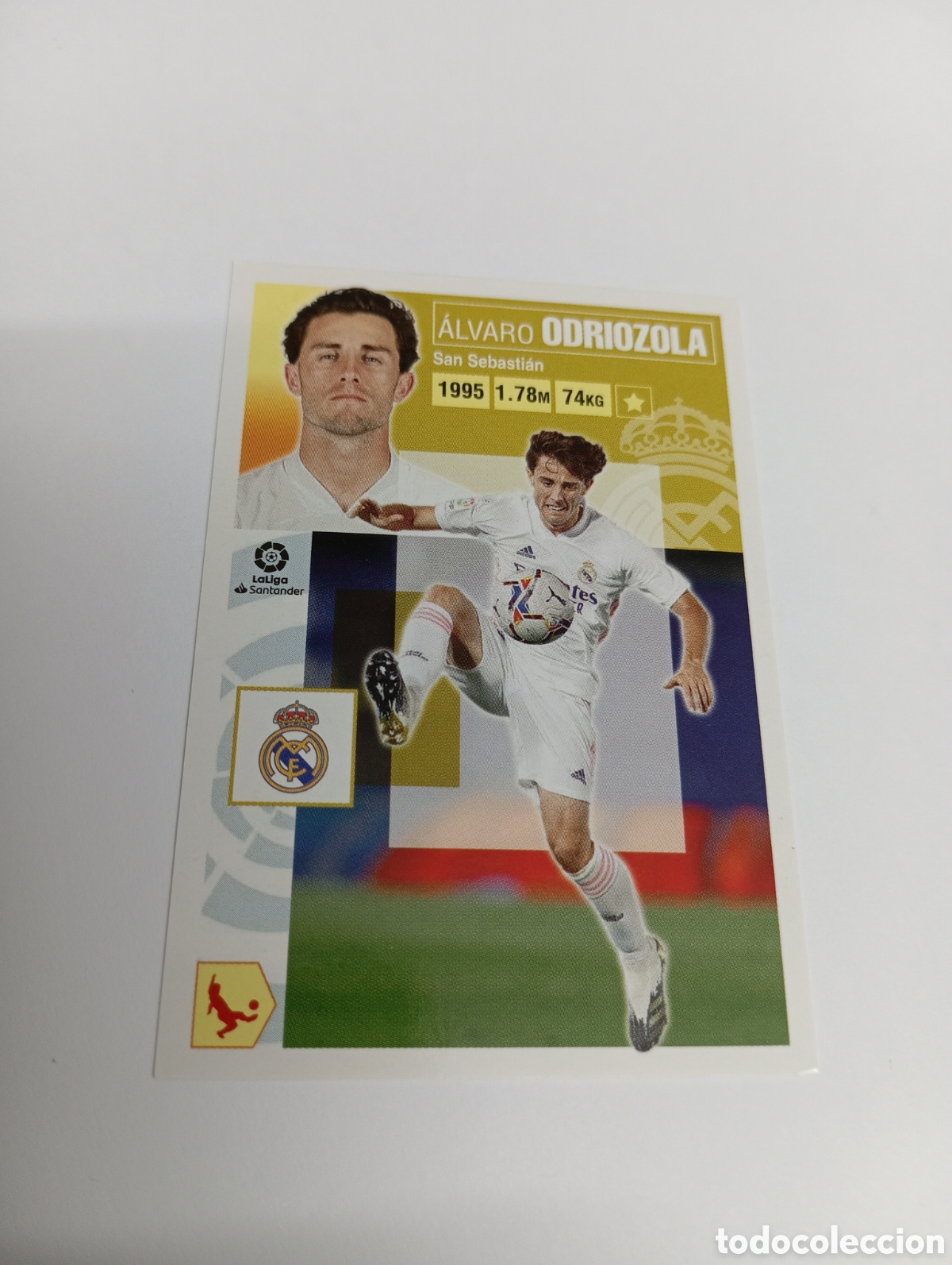 Figurine di Calcio: Odriozola 4 BIS Real Madrid LIGA ESTE 20-21 Panini 2020 2021