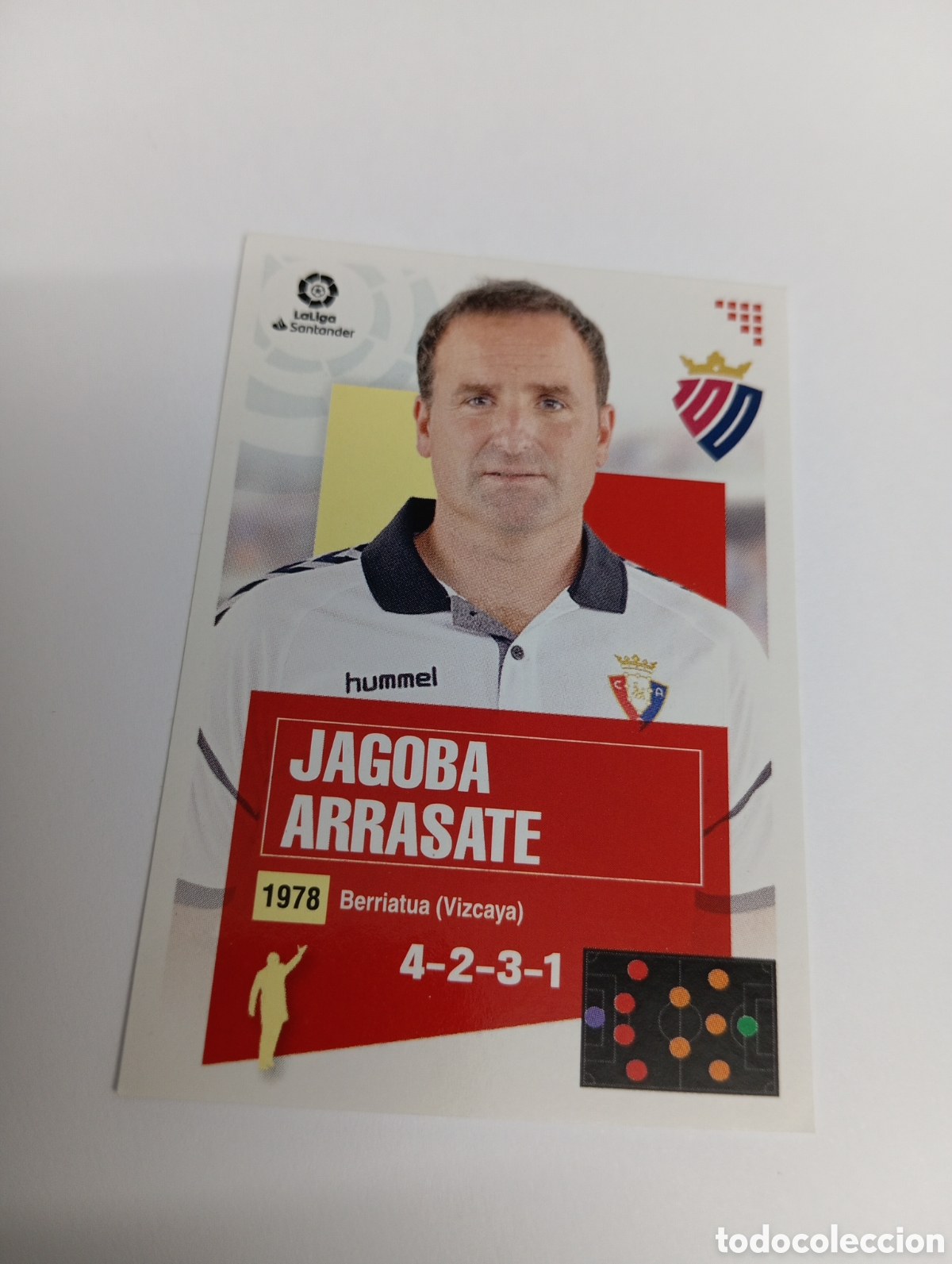 Cromos de Futebol: Jagoba Arrasate 1 Osasuna LIGA ESTE 20-21 Panini 2020 2021