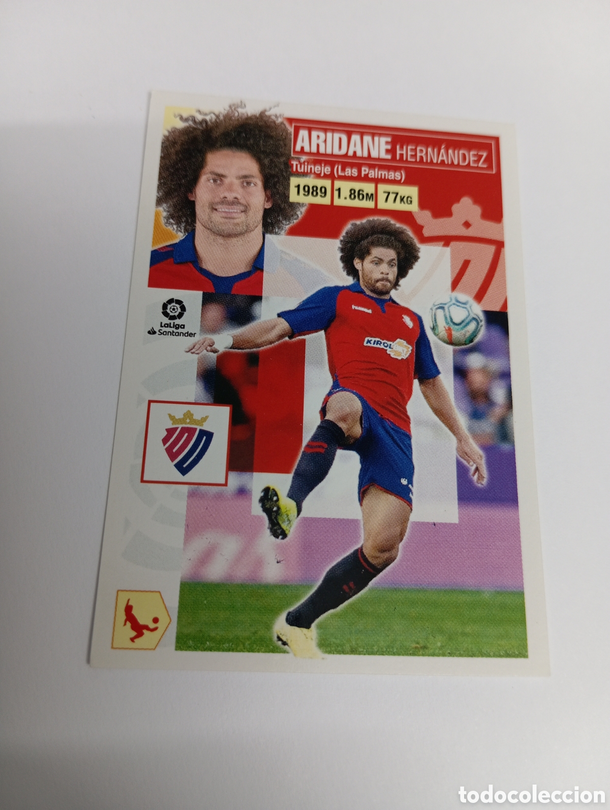 Figurine di Calcio: Aridane 5 Osasuna LIGA ESTE 20-21 Panini 2020 2021