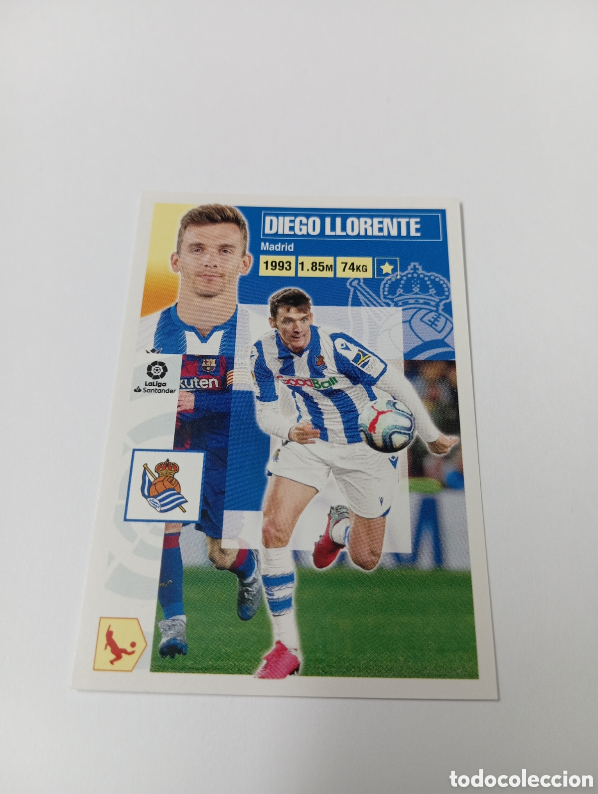 Figurine di Calcio: Diego Llorente 6 A Real Sociedad LIGA ESTE 20-21 Panini 2020 2021