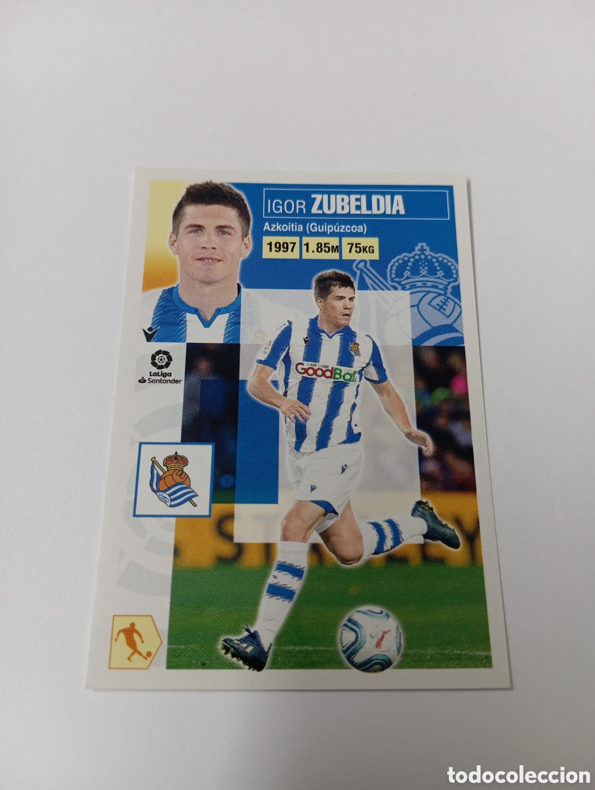 Cromos de Futebol: Zubeldia 10 Real Sociedad LIGA ESTE 20-21 Panini 2020 2021