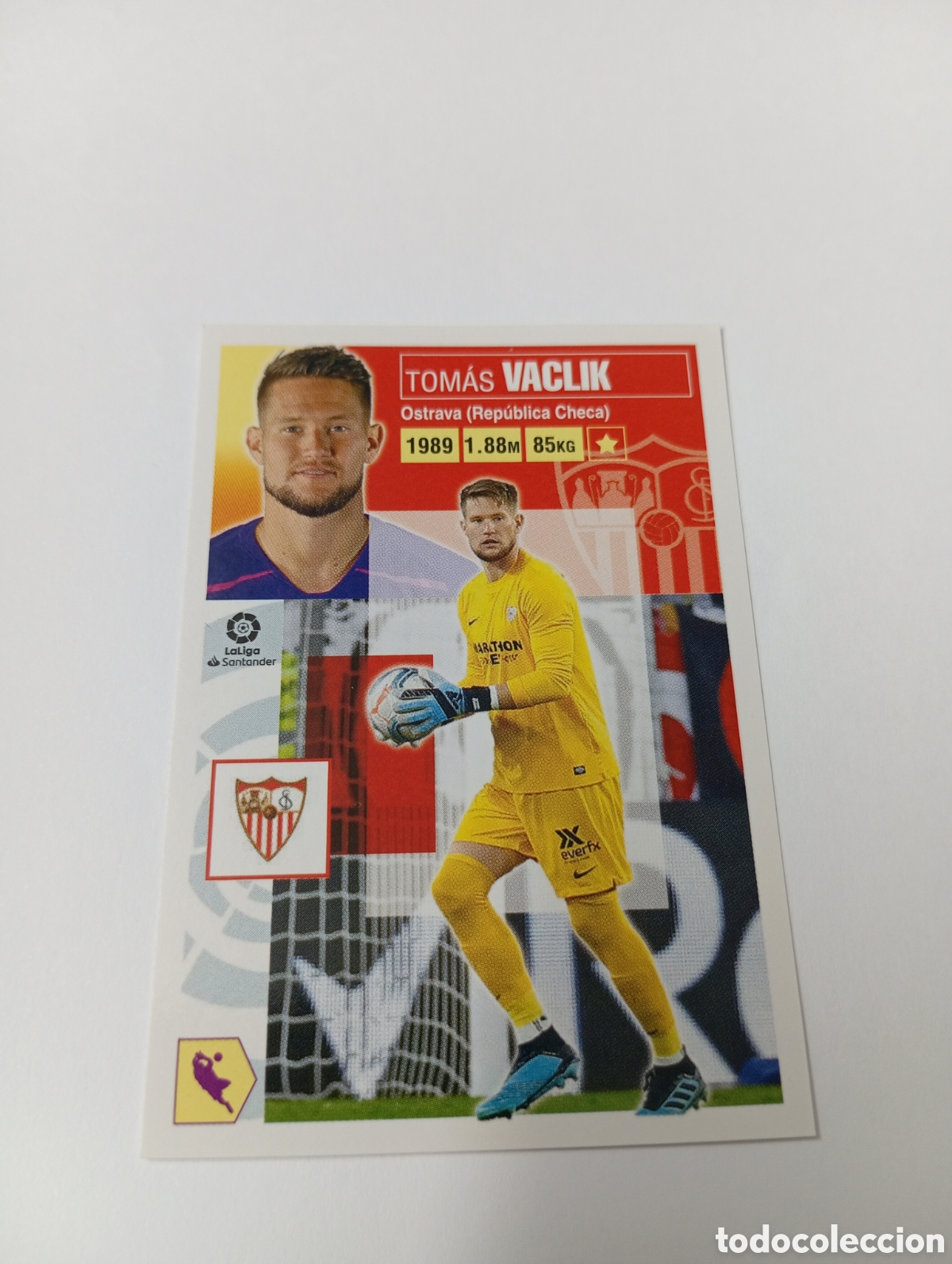 Figurine di Calcio: Vaclik 2 Sevilla LIGA ESTE 20-21 Panini 2020 2021