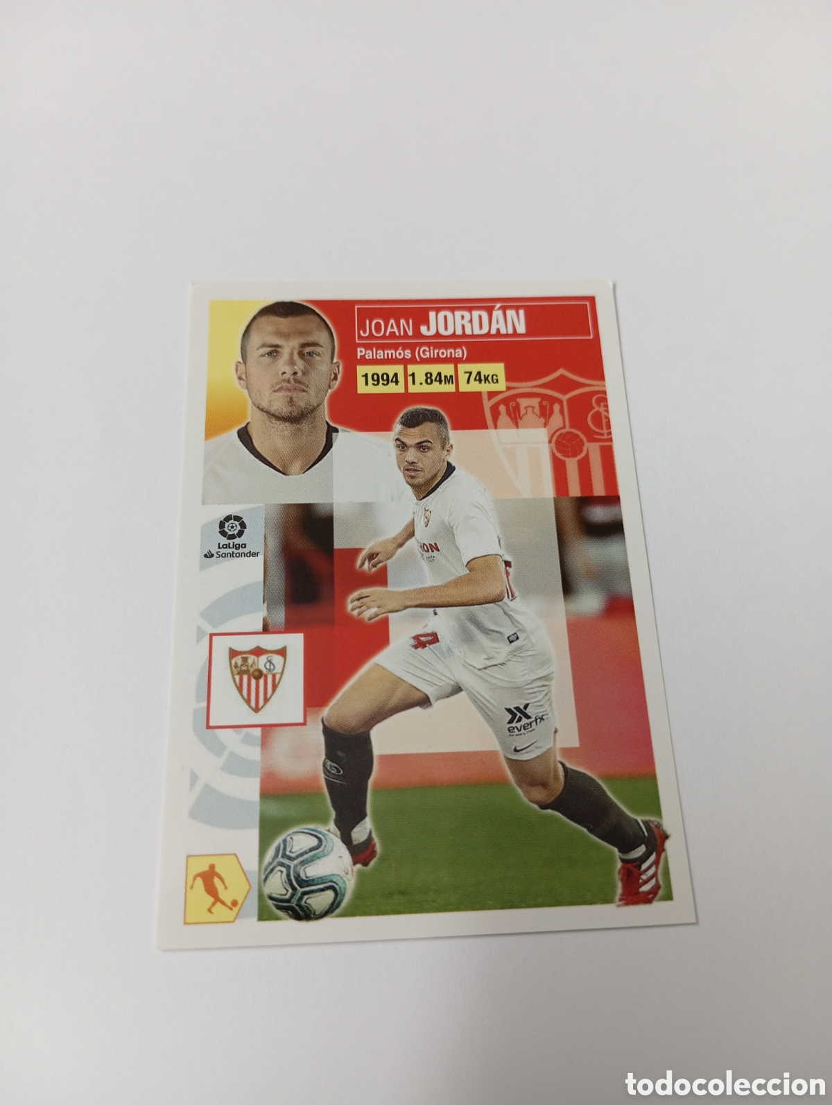 Figurine di Calcio: Jord&aacute;n 11 Sevilla LIGA ESTE 20-21 Panini 2020 2021