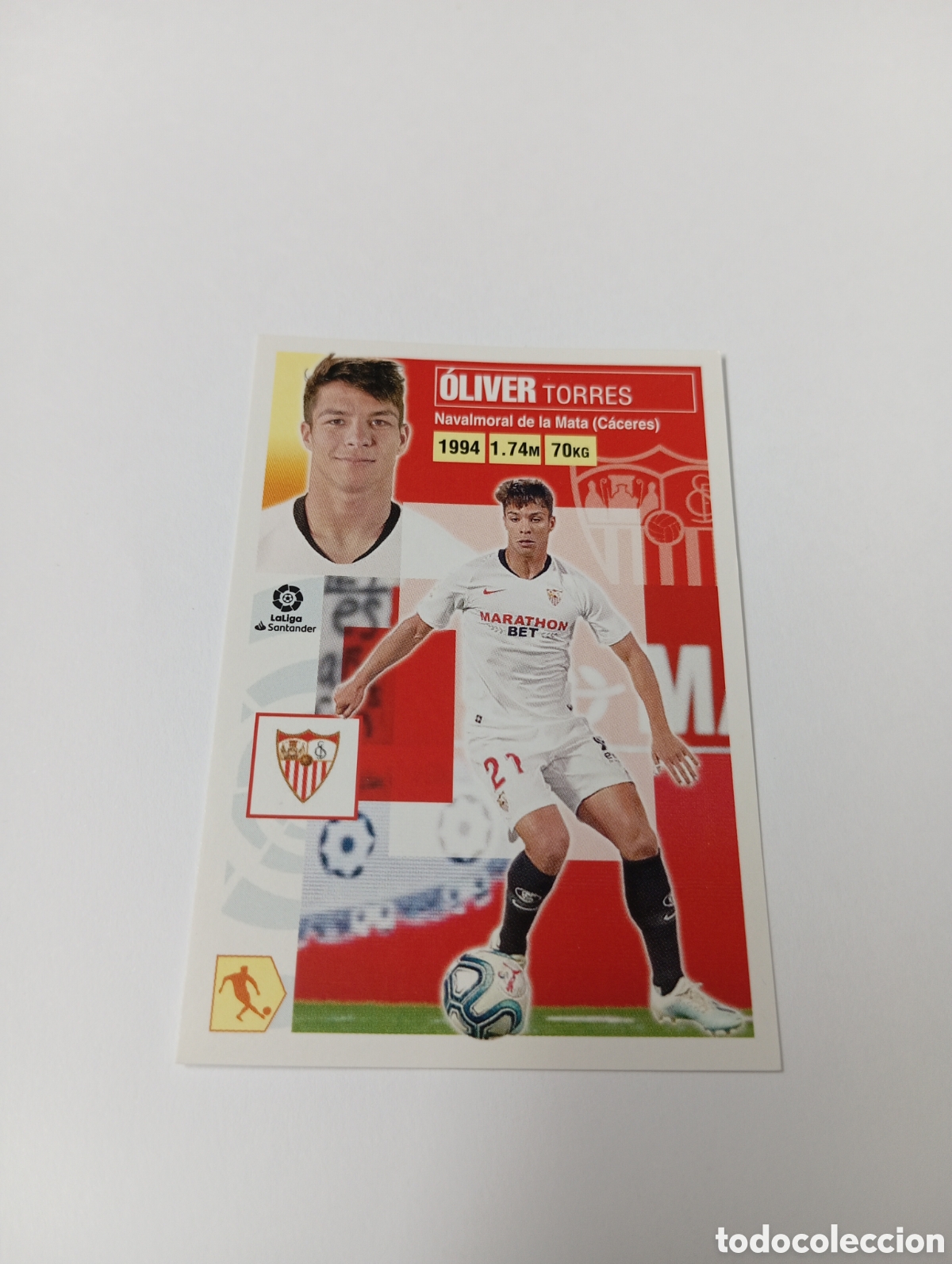 Cromos de Futebol: Oliver 13 Sevilla LIGA ESTE 20-21 Panini 2020 2021