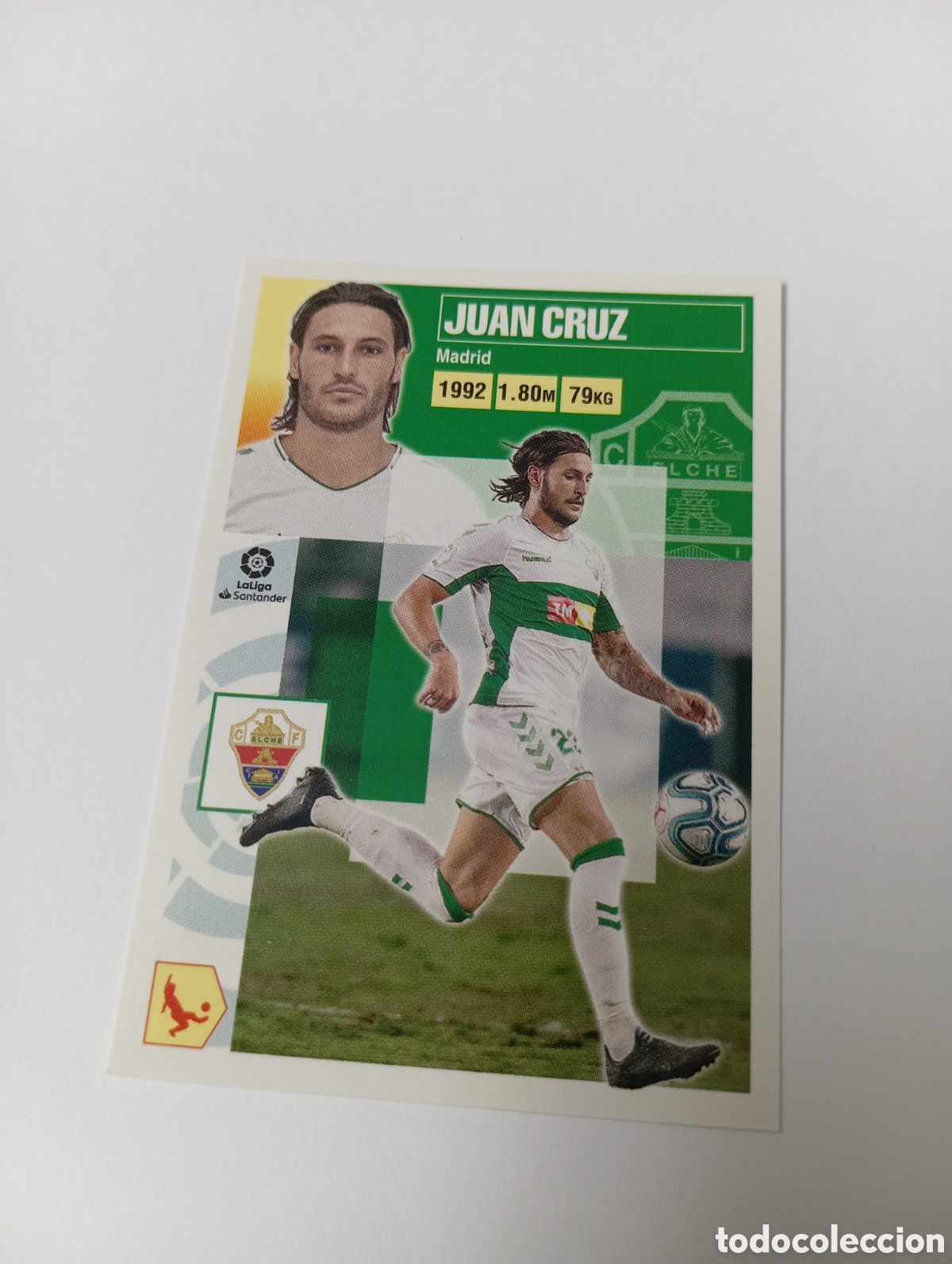 Figurine di Calcio: Juan Cruz 9 Elche LIGA ESTE 20-21 Panini 2020 2021