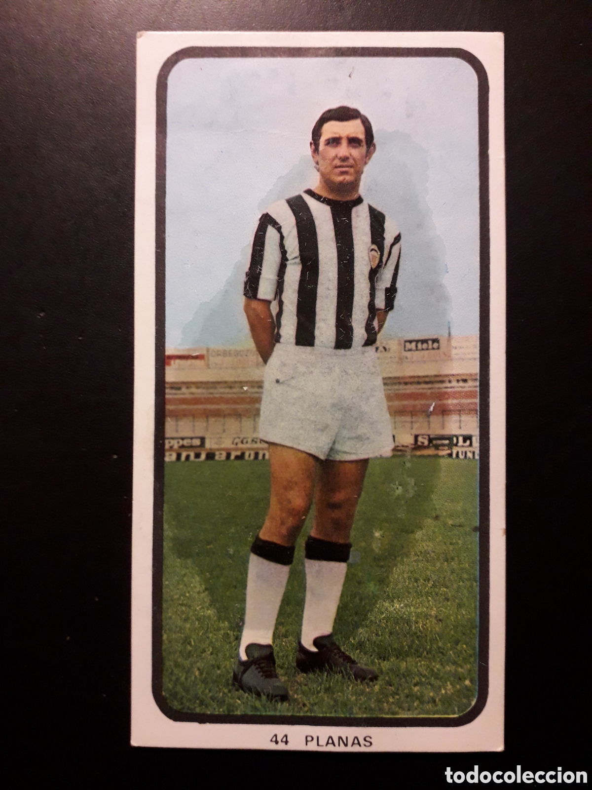 Cromos de F&uacute;tbol: PLANAS CASTELL&Oacute;N N&deg; 44 RUIZ ROMERO 73 74 1973 1974 DESPEGADO, DEFECTUOSO PEDIDO M&Iacute;NIMO 3&euro;