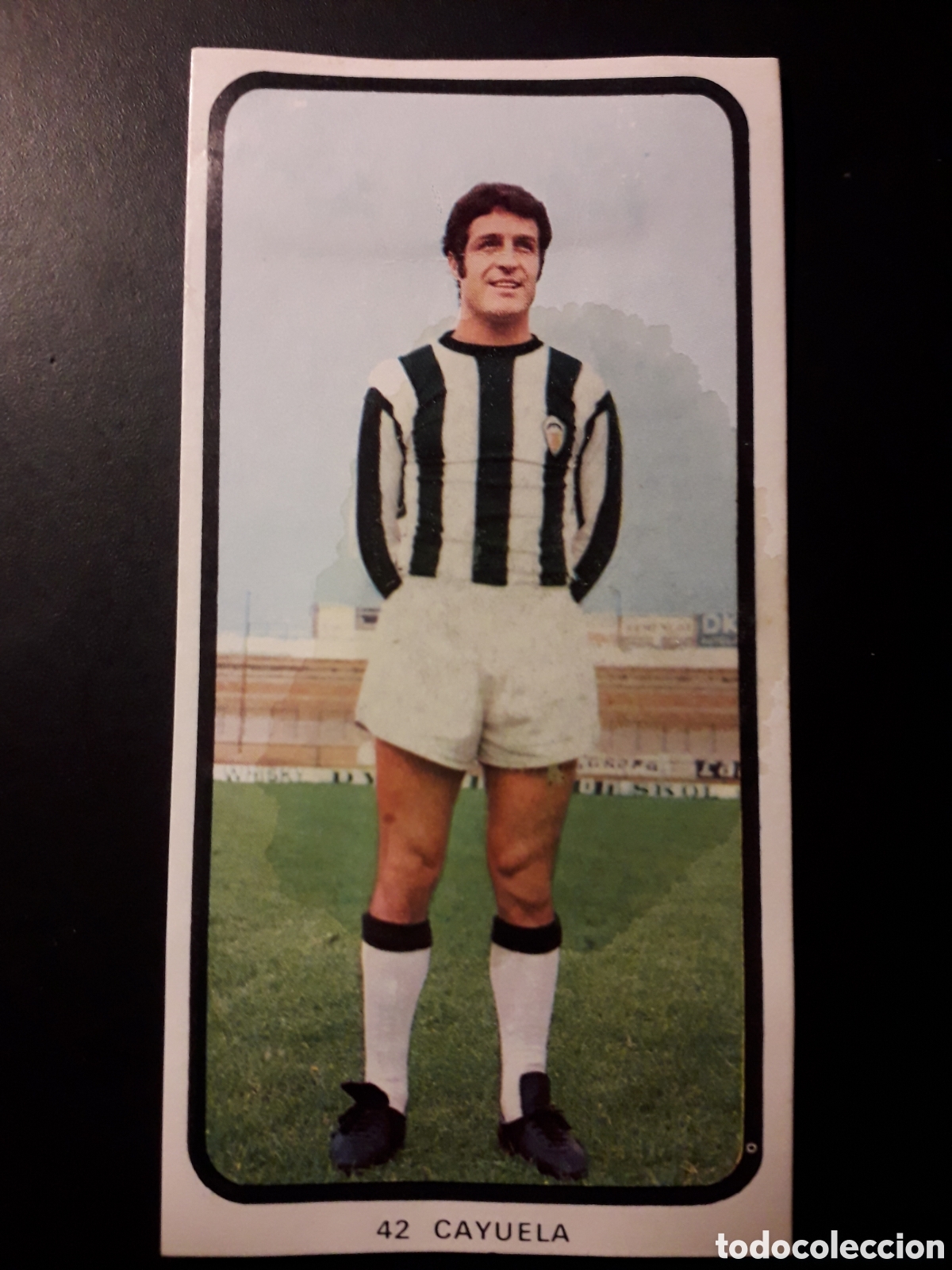 Cromos de F&uacute;tbol: CAYUELA CASTELL&Oacute;N N&deg; 42 RUIZ ROMERO 73 74 1973 1974 DESPEGADO, DEFECTUOSO PEDIDO M&Iacute;NIMO 3&euro;