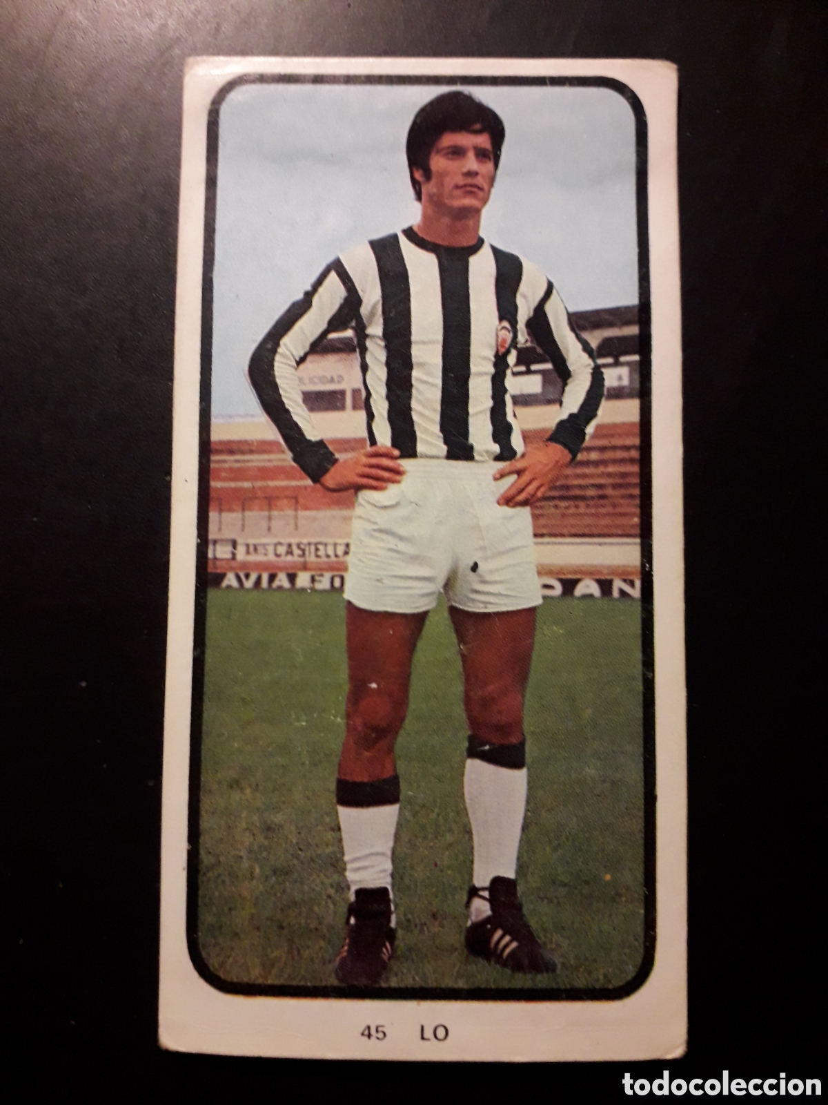 Cromos de F&uacute;tbol: LO CASTELL&Oacute;N N&deg; 45 RUIZ ROMERO 73 74 1973 1974 DESPEGADO PEDIDO M&Iacute;NIMO 3&euro;