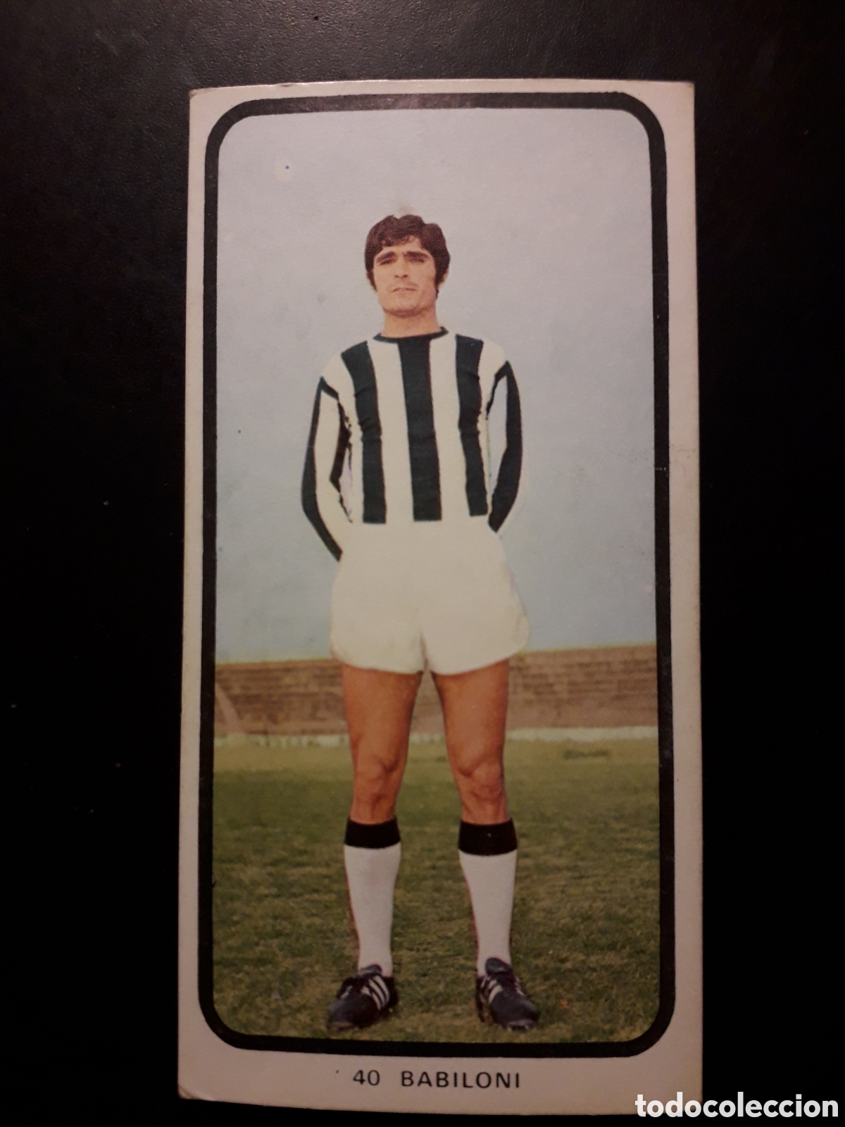 Cromos de F&uacute;tbol: BABILONI CASTELL&Oacute;N N&deg; 40 RUIZ ROMERO 73 74 1973 1974 SIN PEGAR PEDIDO M&Iacute;NIMO 3&euro;
