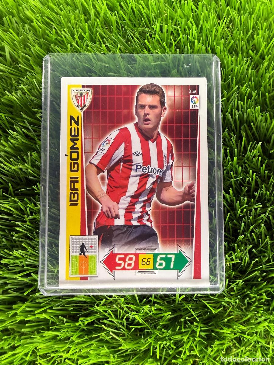 Cromos de f&uacute;tbol: N&ordm; 13 Ibai G&oacute;mez Athletic Club Adrenalyn XL 12 13