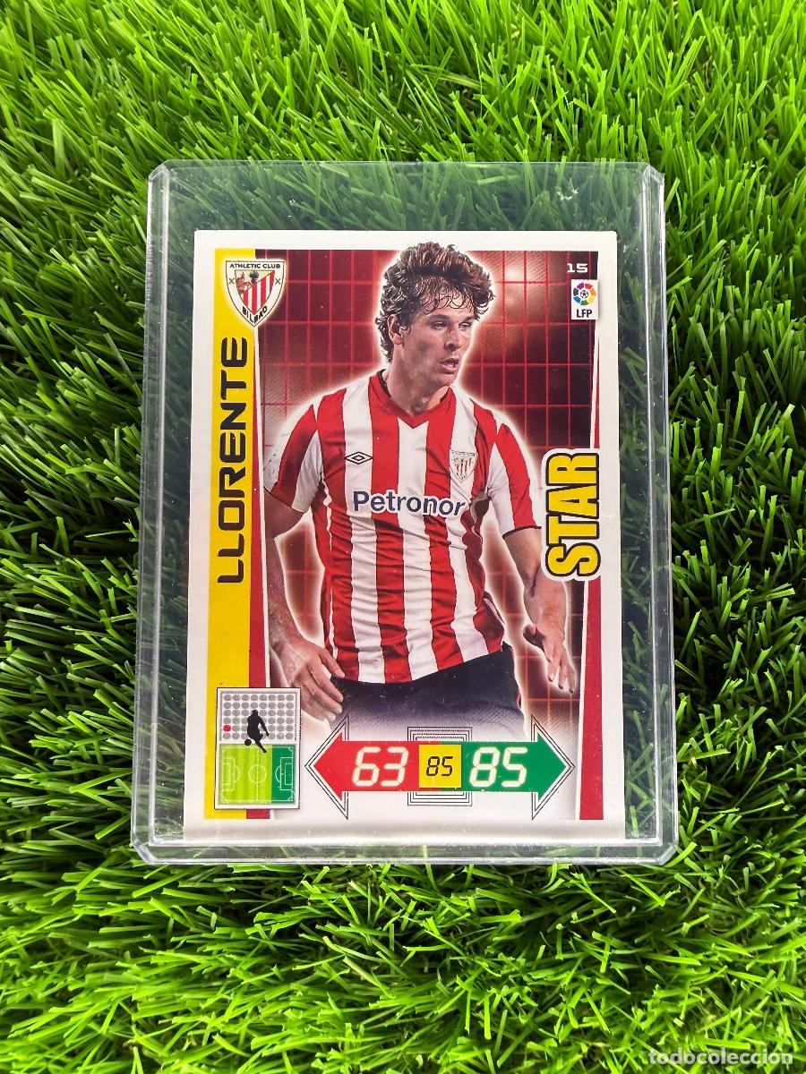 Cartes &agrave; collectionner de Football: N&ordm; 15 Llorente Athletic Club Adrenalyn XL 12 13