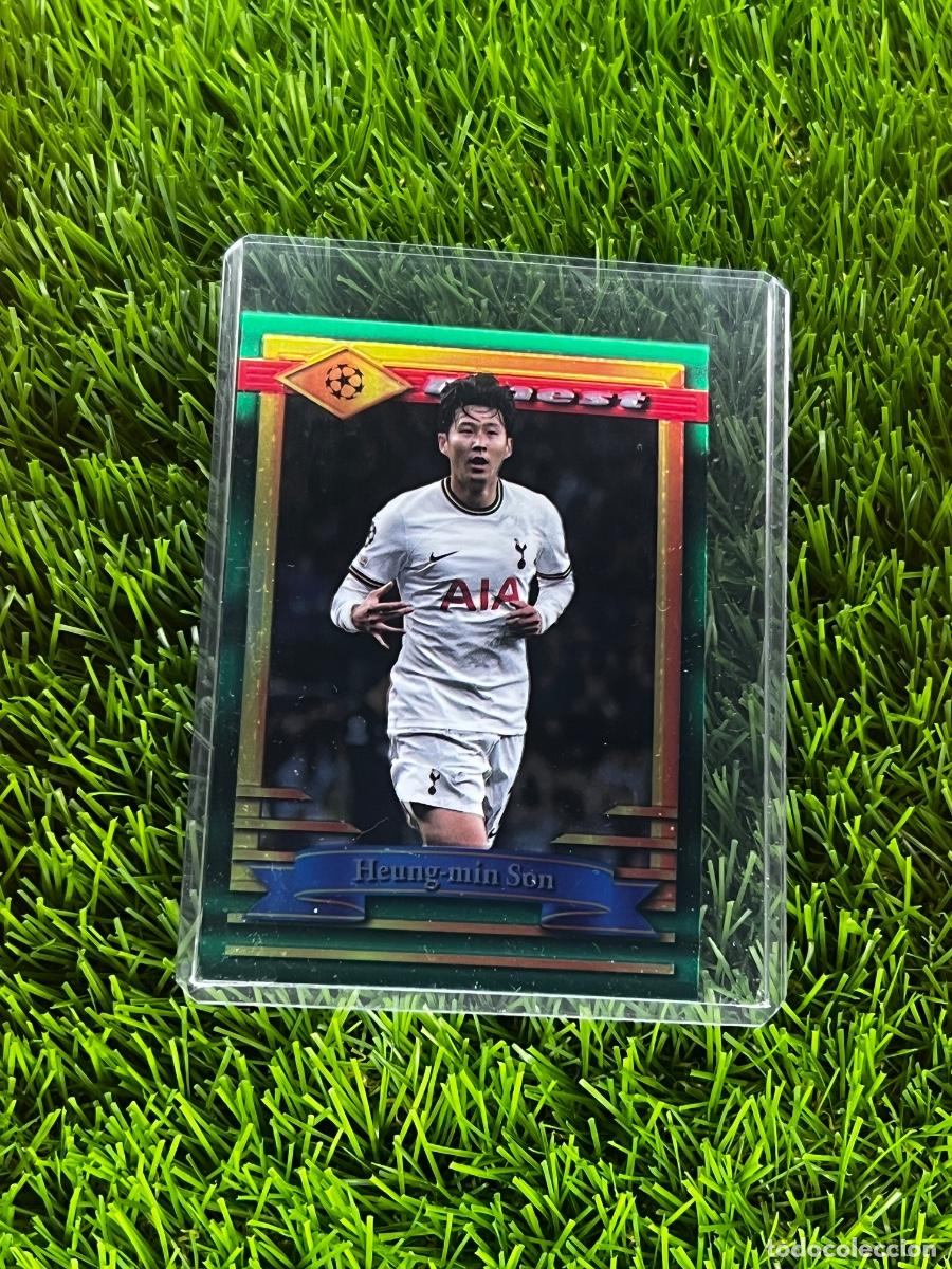 Figurine di Calcio: N&ordm; 97 Heung-Min Son Tottenham Hotspur Topps Finest Flashback 22 23