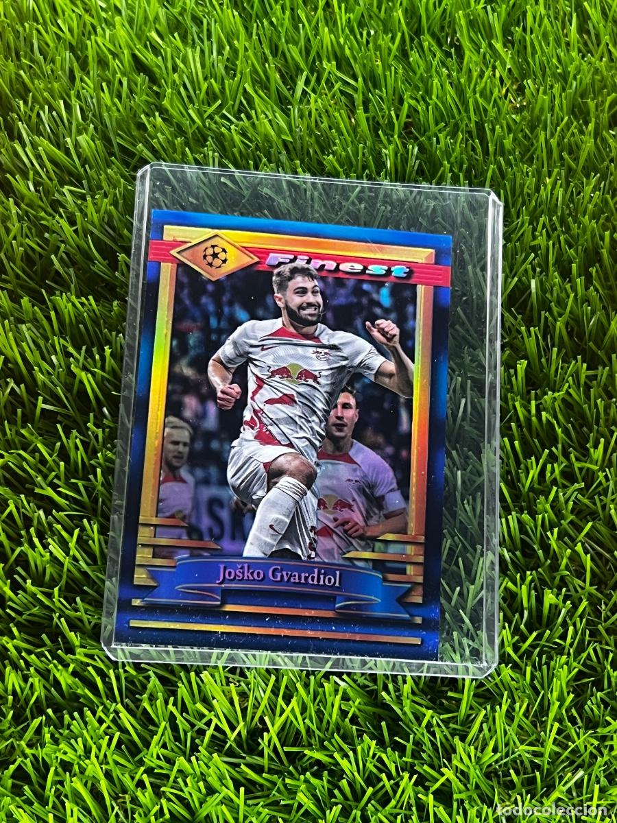 Figurine di Calcio: N&ordm; 34 Josko Gvardiol Numerado 58/99 RB Leipzig Topps Finest Flashback 22 23