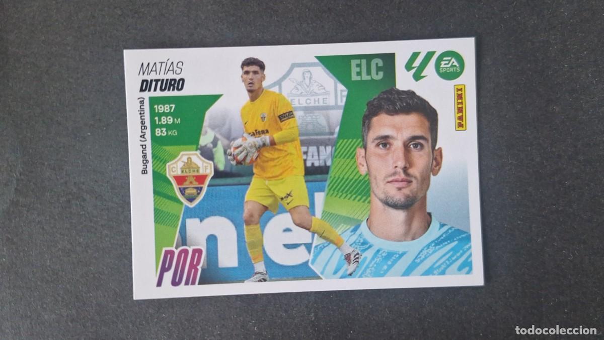Fu&szlig;ball-Sticker: L3 DITURO ELCHE C. F. LIGA ESTE 2025/2026 25 26 NUNCA PEGADO SIN PEGAR