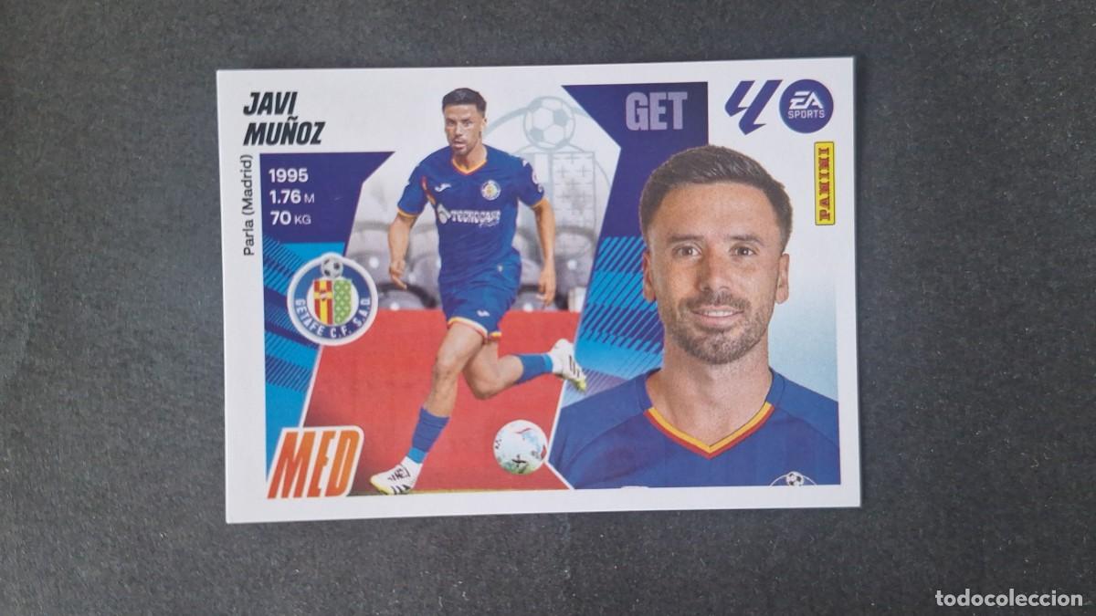 Figurine di Calcio: L3 JAVI MU&Ntilde;OZ GETAFE C. F. LIGA ESTE 2025/2026 25 26 NUNCA PEGADO SIN PEGAR