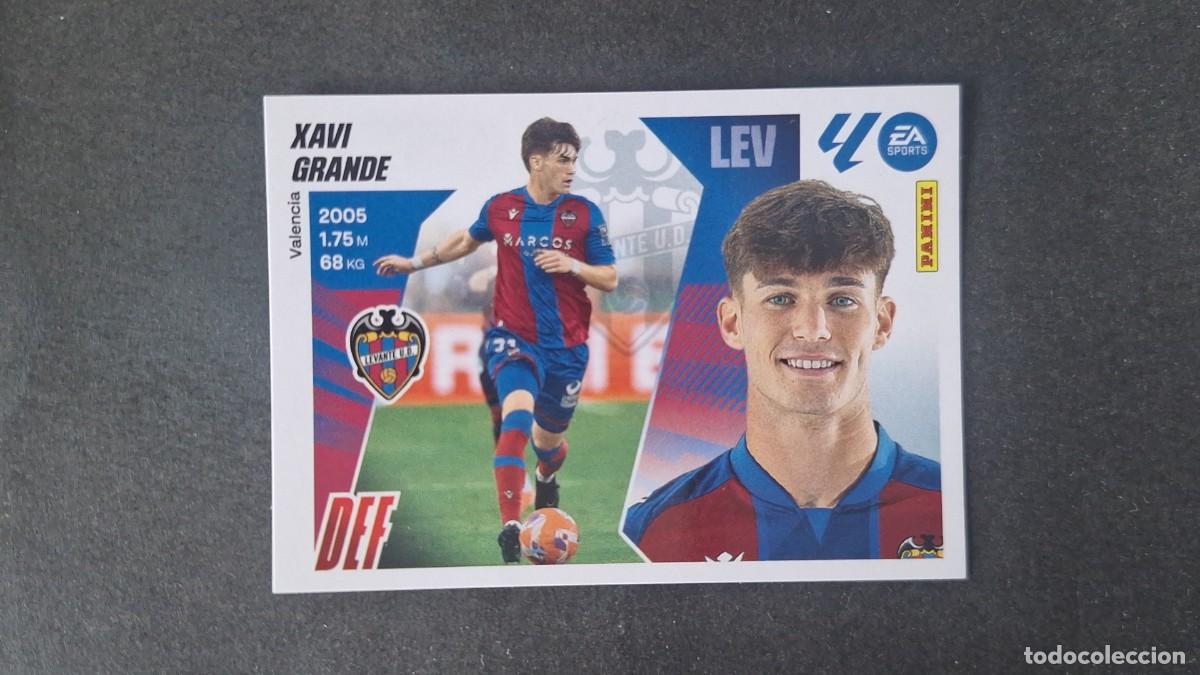 Figurine di Calcio: L3 XAVI GRANDE LEVANTE U. D. LIGA ESTE 2025/2026 25 26 NUNCA PEGADO SIN PEGAR