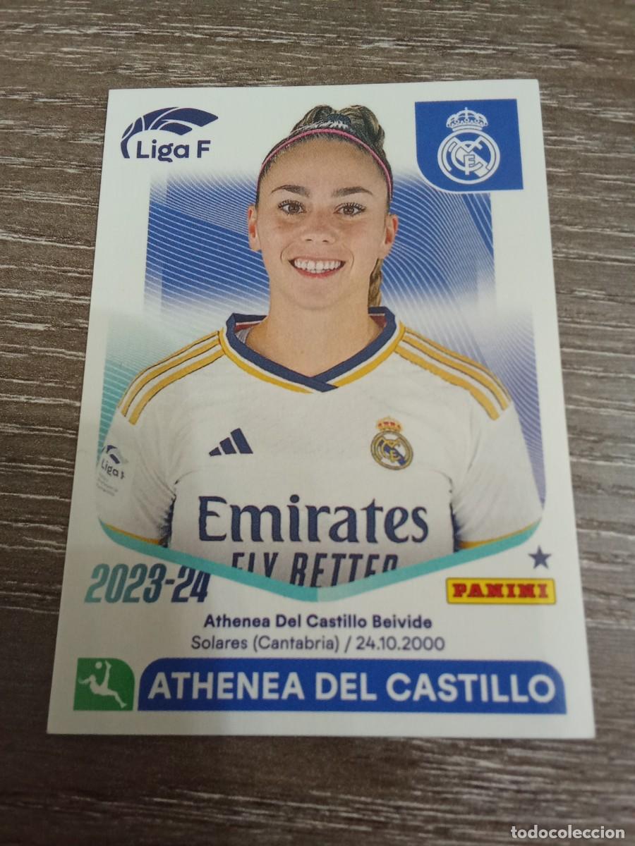 Fu&szlig;ball-Sticker: 218 athenea del castillo real Madrid liga F 2023-24