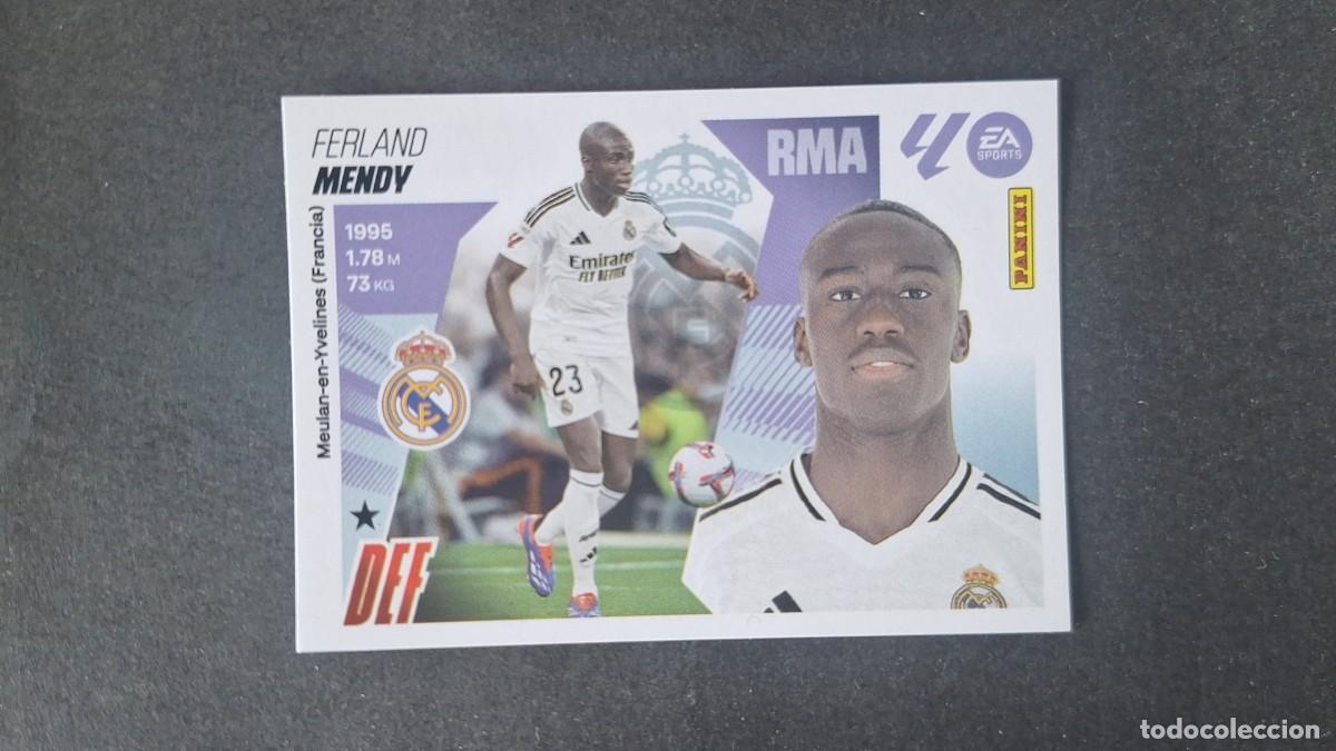 Fu&szlig;ball-Sticker: L3 MENDY REAL MADRID LIGA ESTE 2025/2026 25 26 NUNCA PEGADO SIN PEGAR
