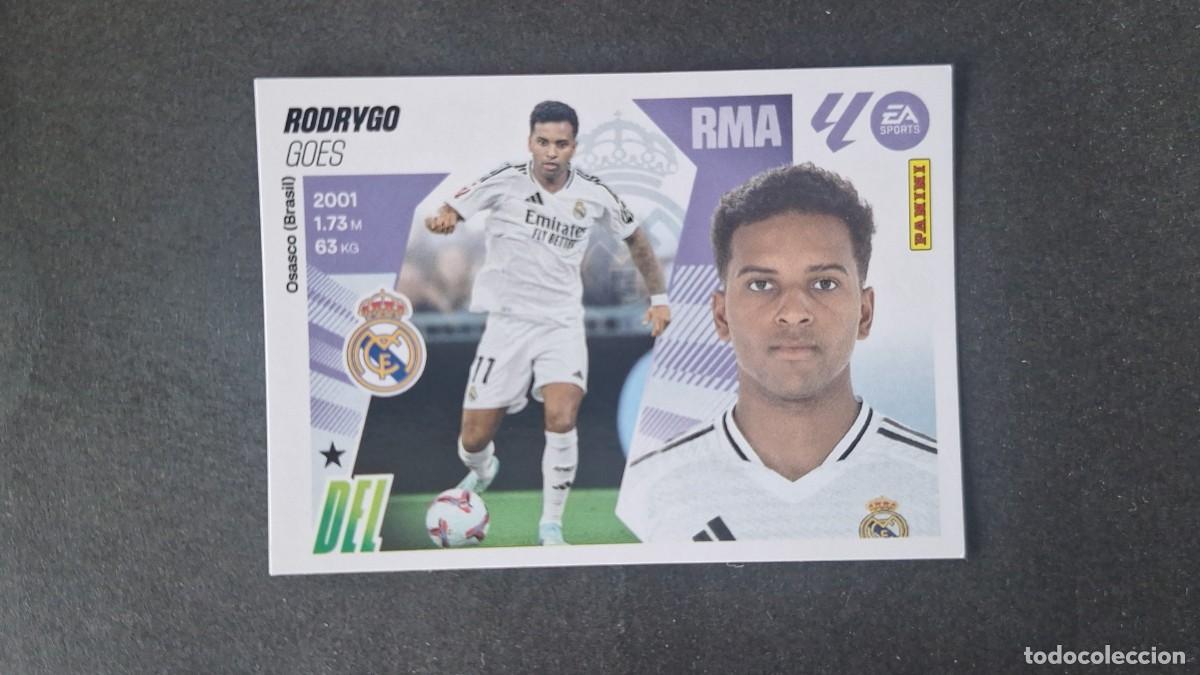 Cromos de F&uacute;tbol: L3 RODRYGO REAL MADRID LIGA ESTE 2025/2026 25 26 NUNCA PEGADO SIN PEGAR