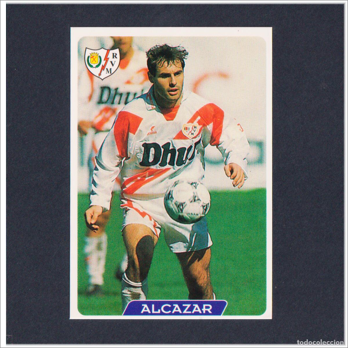 Fu&szlig;ball-Sticker: MUNDICROMO 1995 1996 95 96 FICHAS LIGA. ALCAZAR N&ordm; 373 (RAYO VALLECANO) COLECCI&Oacute;N ALBUM F&Uacute;TBOL