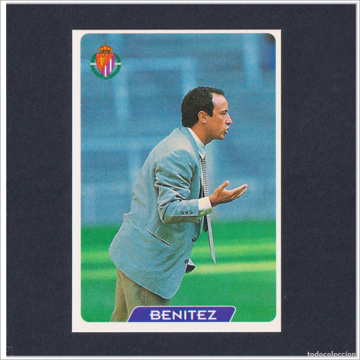 Cromos de Futebol: MUNDICROMO 1995 1996 95 96 FICHAS LIGA RAFA BENITEZ N&ordm; 326 (VALLADOLID) COLECCI&Oacute;N ALBUM F&Uacute;TBOL