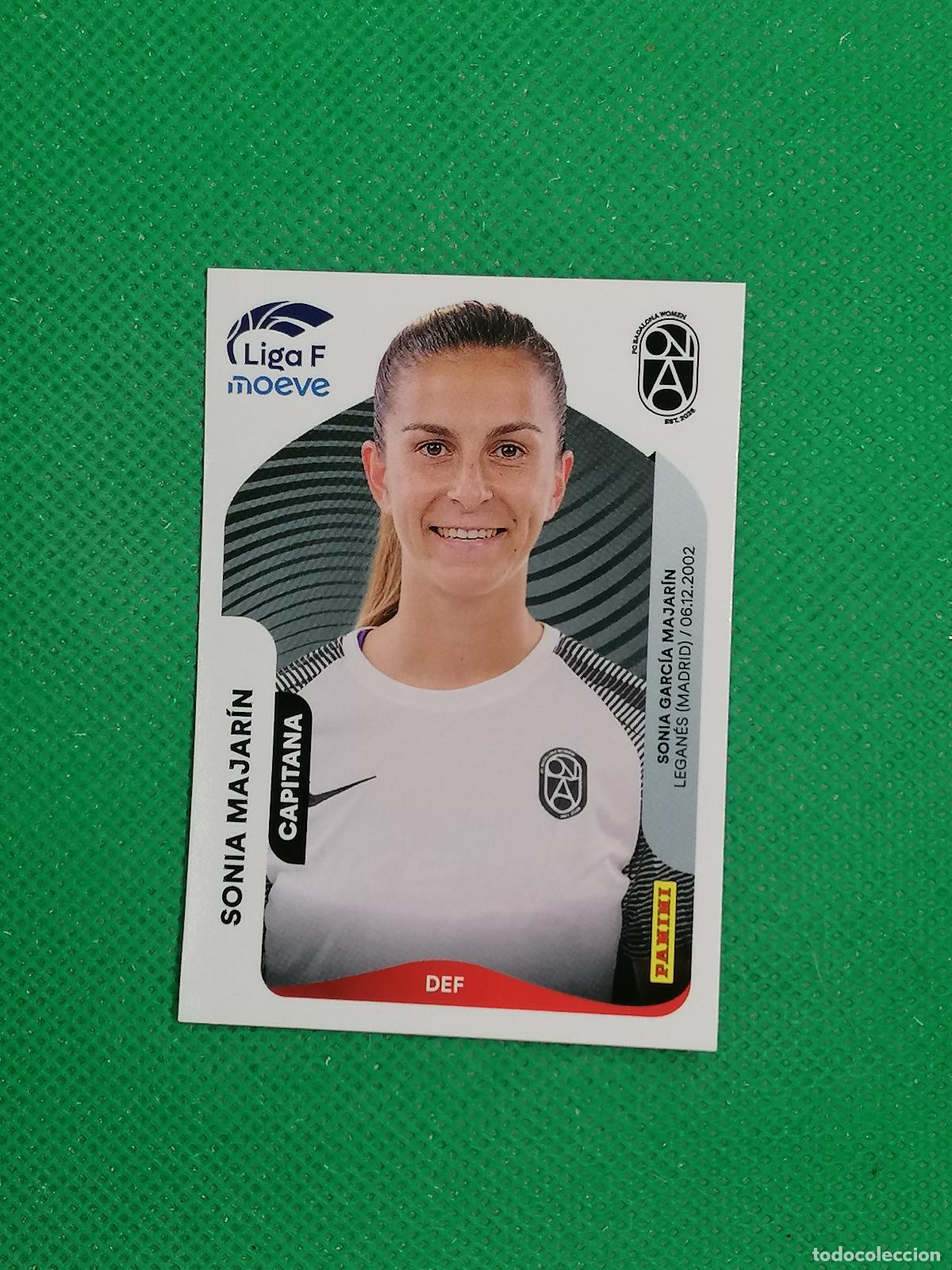 Cromos de F&uacute;tbol: 69 SONIA MAJARIN BADALONA ⚽ PANINI LIGA FEMENINA F MOEVE 25 26 2025 2026 ⚽