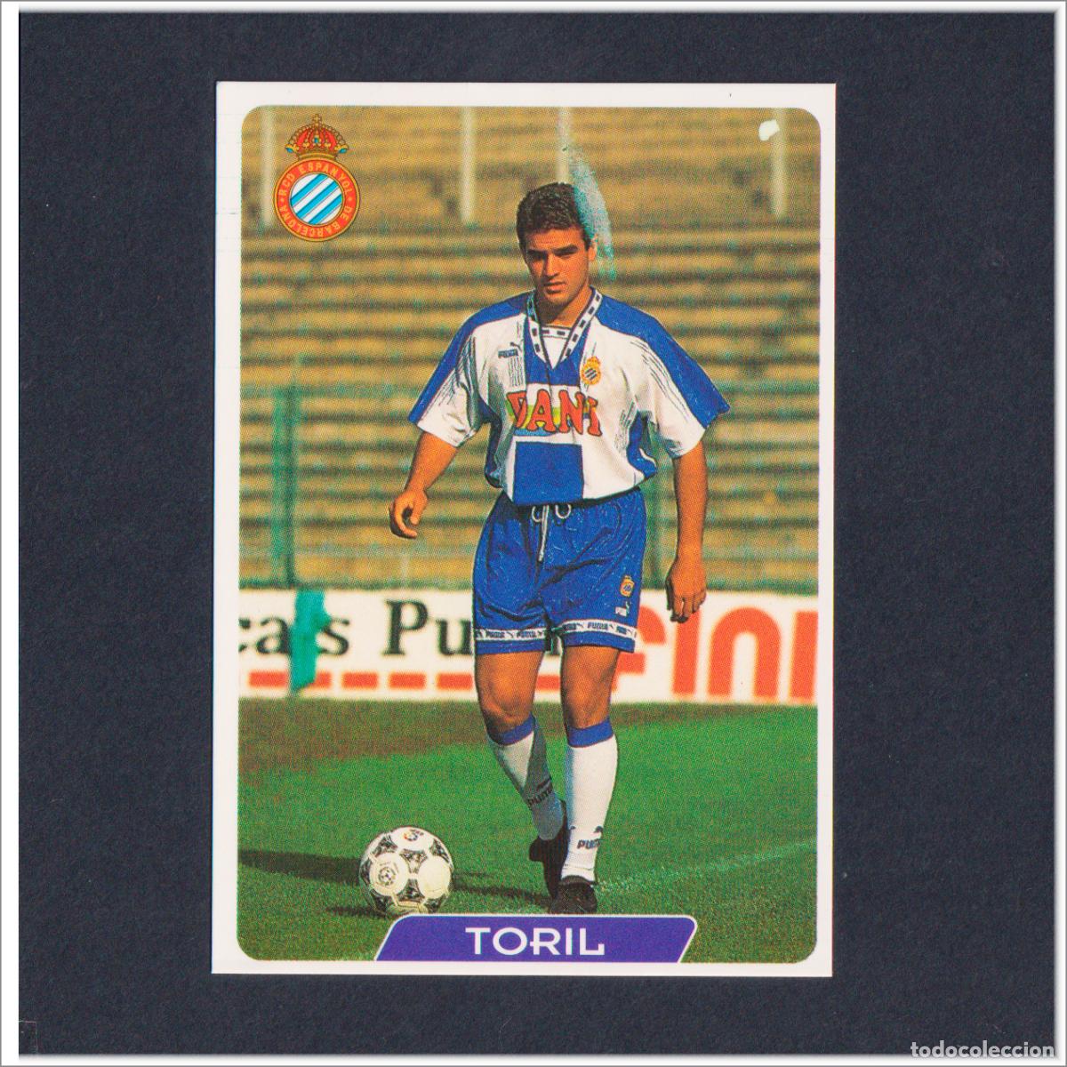 Cromos de Futebol: MUNDICROMO 1995 1996 95 96 FICHAS LIGA. TORIL N&ordm; 108 (RCD ESPANYOL) COLECCI&Oacute;N F&Uacute;TBOL ALBUM