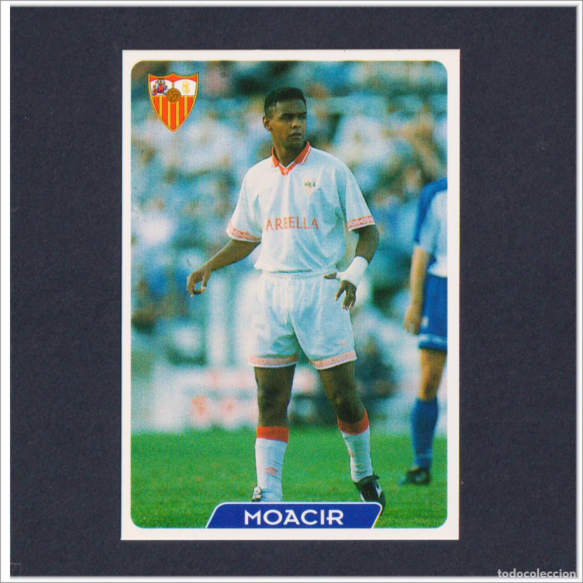 Figurine di Calcio: MUNDICROMO 1995 1996 95 96 FICHAS LIGA. MOACIR N&ordm; 87 (SEVILLA) COLECCI&Oacute;N ALBUM F&Uacute;TBOL