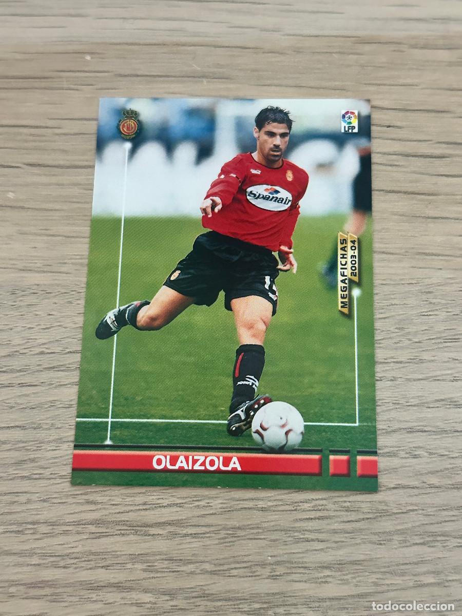 Figurine di Calcio: OLAIZOLA n&ordm; 183 MALLORCA MEGAFICHAS 2003 2004 PANINI 03 04