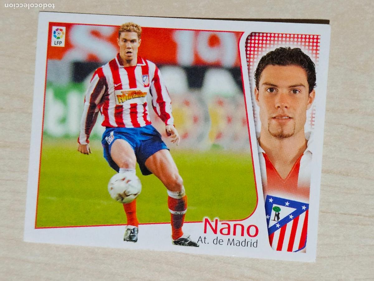 Figurine di Calcio: CROMO NANO - ESTE 2004 05 - 04 05 - CROMO SIN PEGAR - ATLETICO DE MADRID