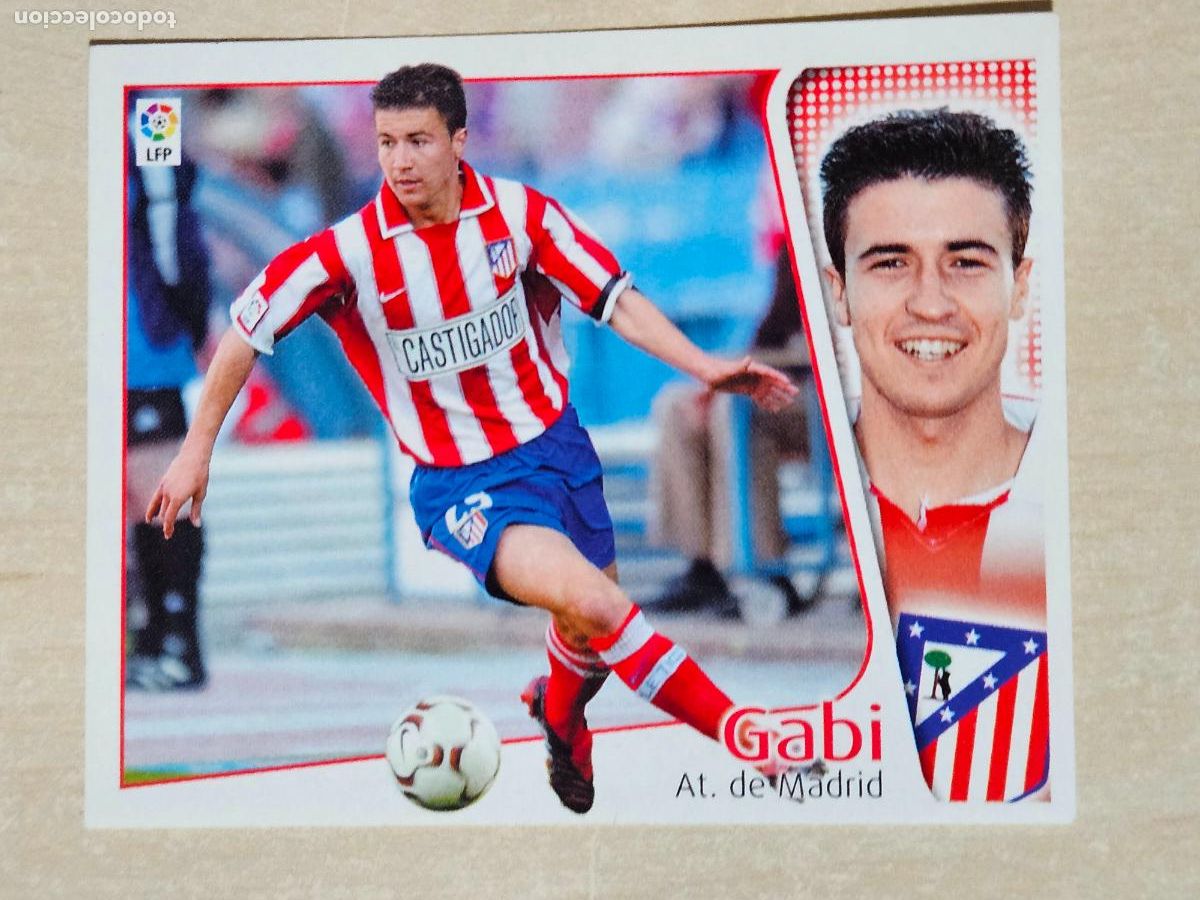 Cromos de f&uacute;tbol: CROMO GABI - ESTE 2004 05 - 04 05 - CROMO SIN PEGAR - ATLETICO DE MADRID