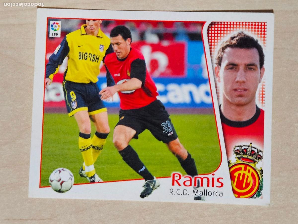 Fu&szlig;ball-Sticker: CROMO RAMIS - ESTE 2004 05 - 04 05 - CROMO SIN PEGAR - MALLORCA