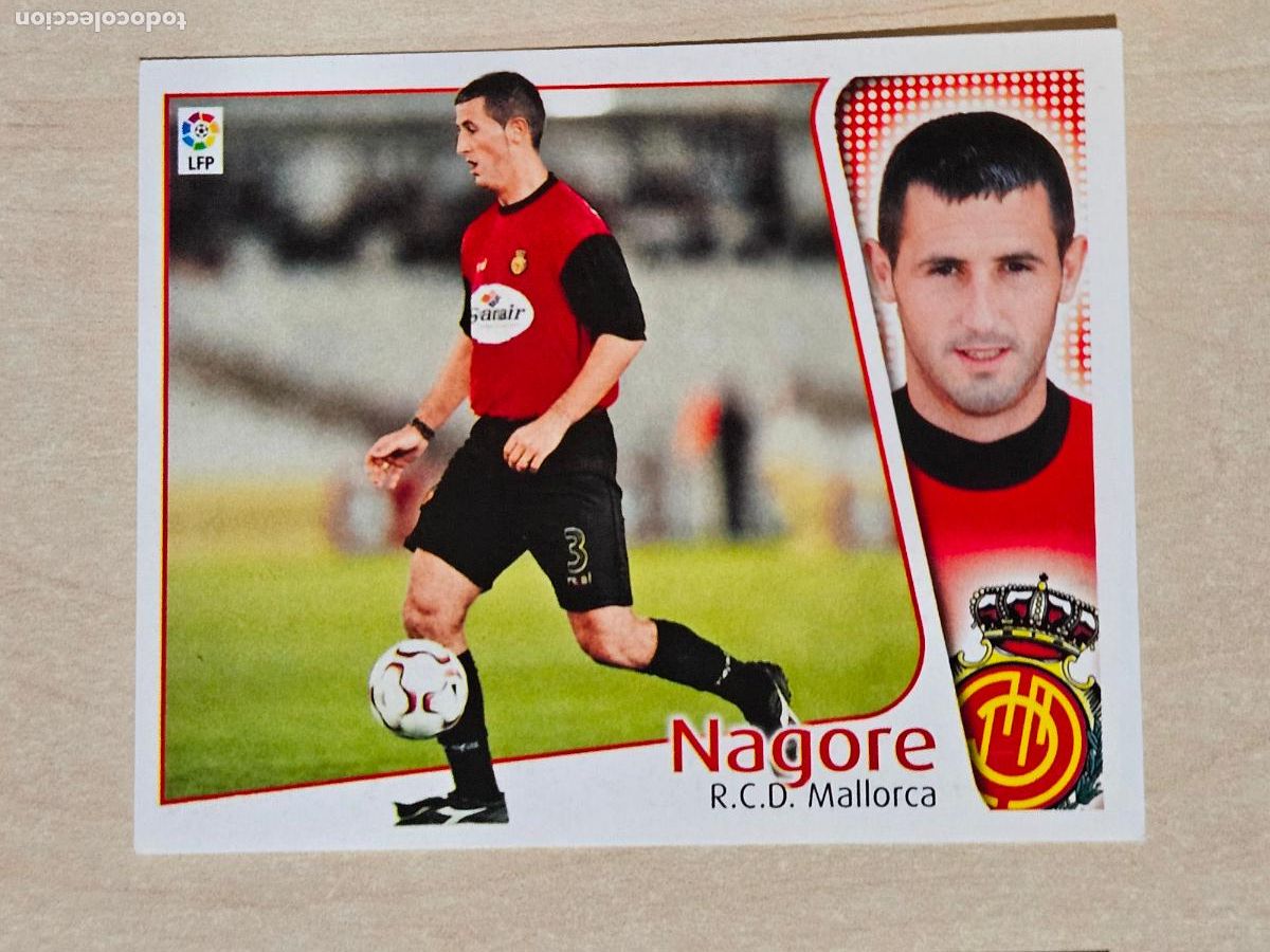 Fu&szlig;ball-Sticker: CROMO NAGORE - ESTE 2004 05 - 04 05 - CROMO SIN PEGAR - MALLORCA