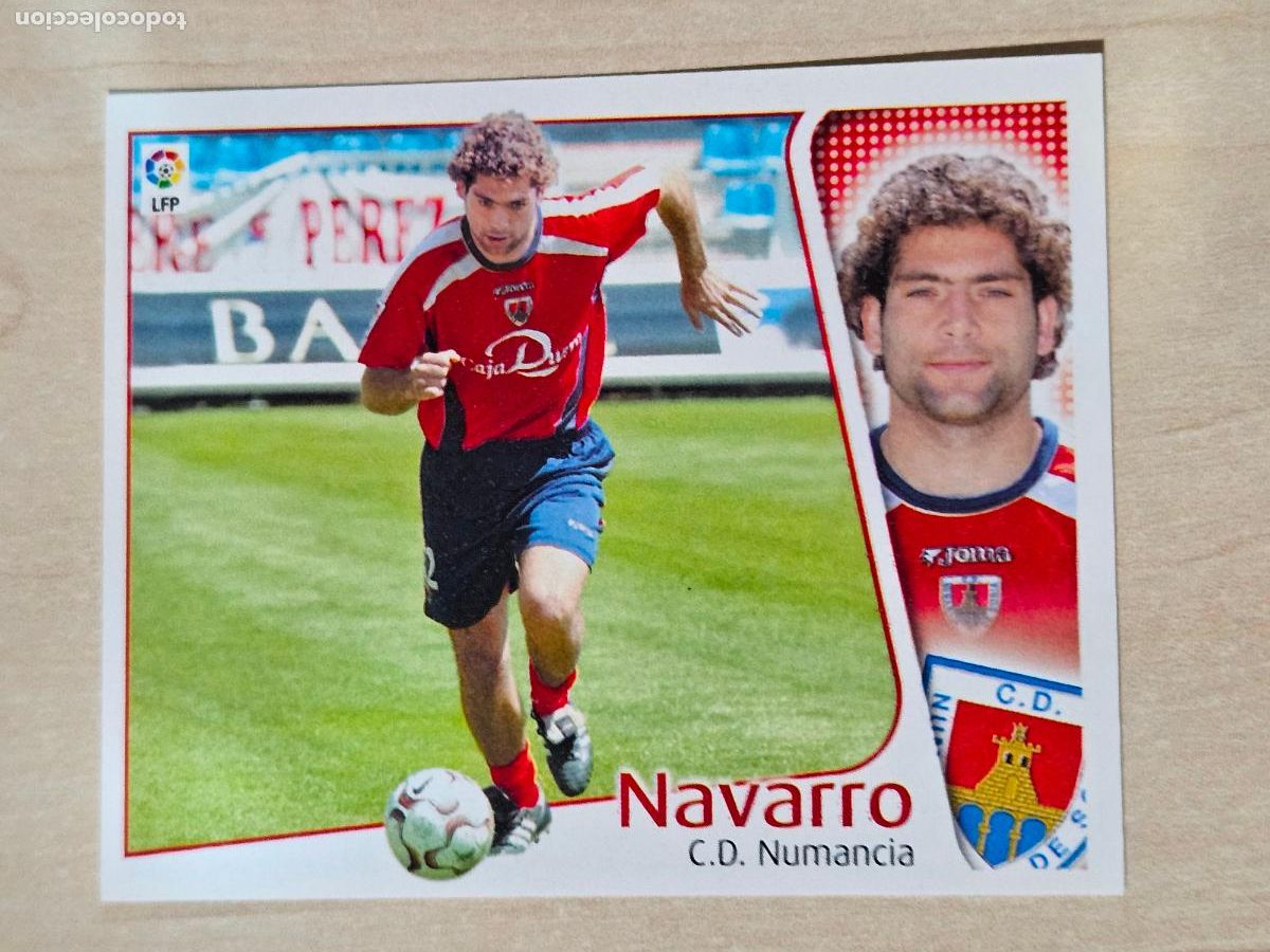 Cromos de Futebol: CROMO NAVARRO - ESTE 2004 05 - 04 05 - CROMO SIN PEGAR - NUMANCIA