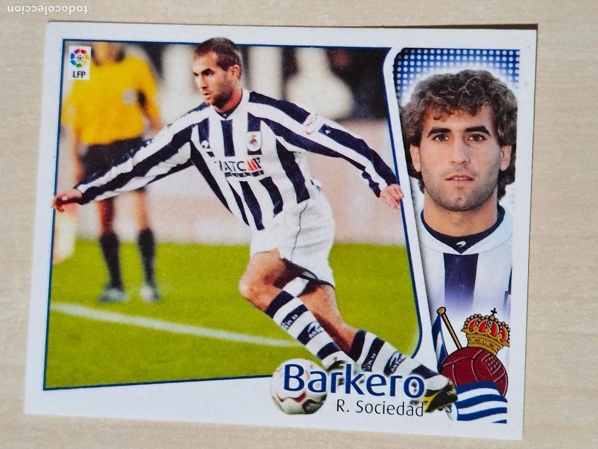 Fu&szlig;ball-Sticker: CROMO BARKERO - ESTE 2004 05 - 04 05 - CROMO SIN PEGAR - REAL SOCIEDAD