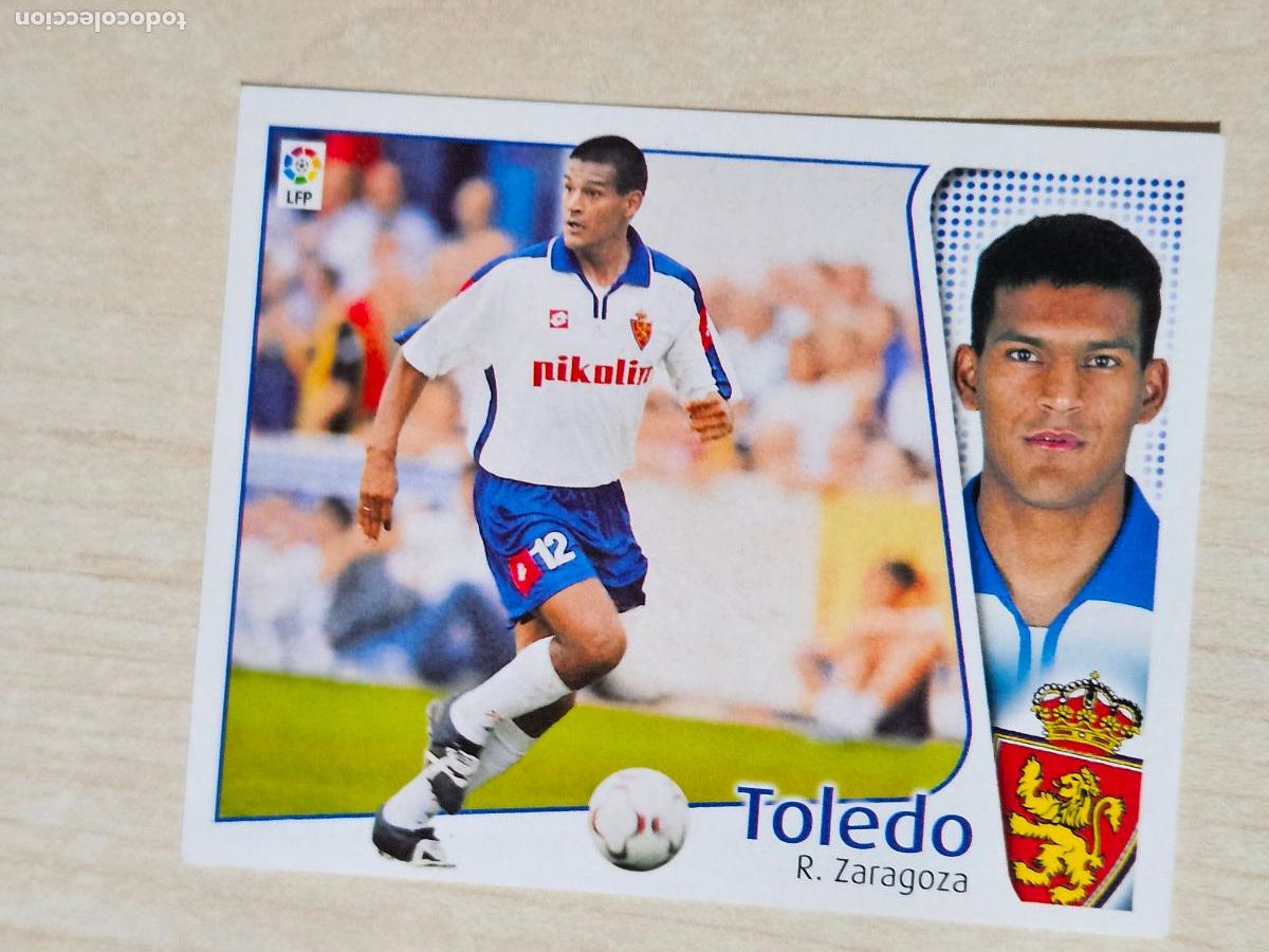 Cromos de F&uacute;tbol: CROMO TOLEDO - ESTE 2004 05 - 04 05 - CROMO SIN PEGAR - REAL ZARAGOZA
