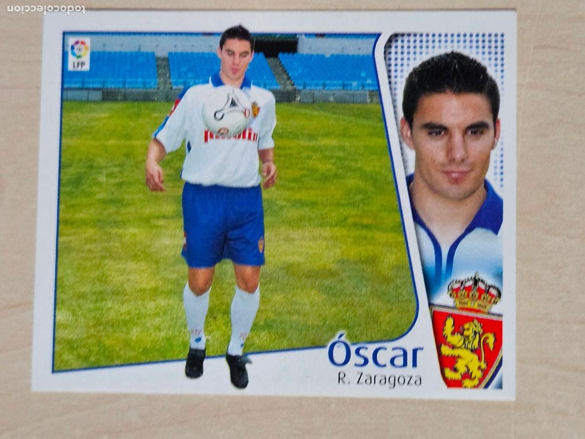 Cromos de F&uacute;tbol: CROMO OSCAR - ESTE 2004 05 - 04 05 - CROMO SIN PEGAR - REAL ZARAGOZA