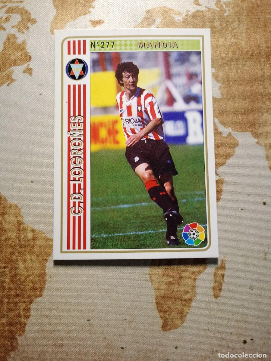 Fu&szlig;ball-Sticker: Logro&ntilde;es 277 MANDIA Mundicromo Las fichas de la liga 1994-95