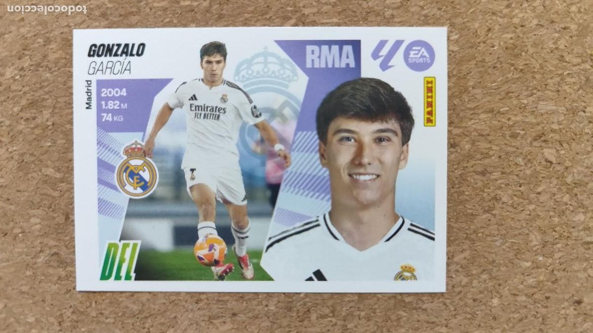 Figurine di Calcio: LIGA ESTE 2025/26 STICKER COLOCA GONZALO REAL MADRID # 18 BIS PANINI