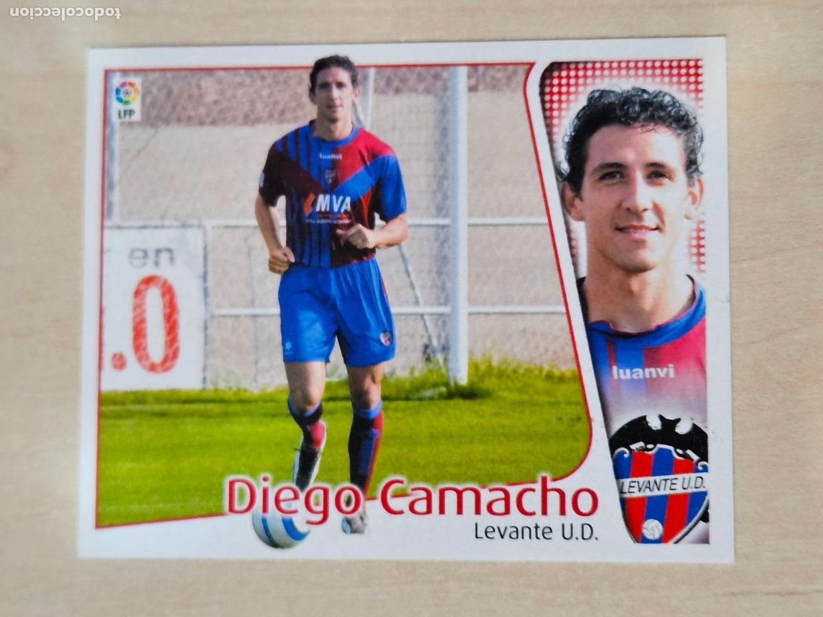Cromos de Futebol: EDICIONES ESTE 04 05 FICHAJE N&ordm; 25 DIEGO CAMACHO - LEVANTE - CROMO SIN PEGAR