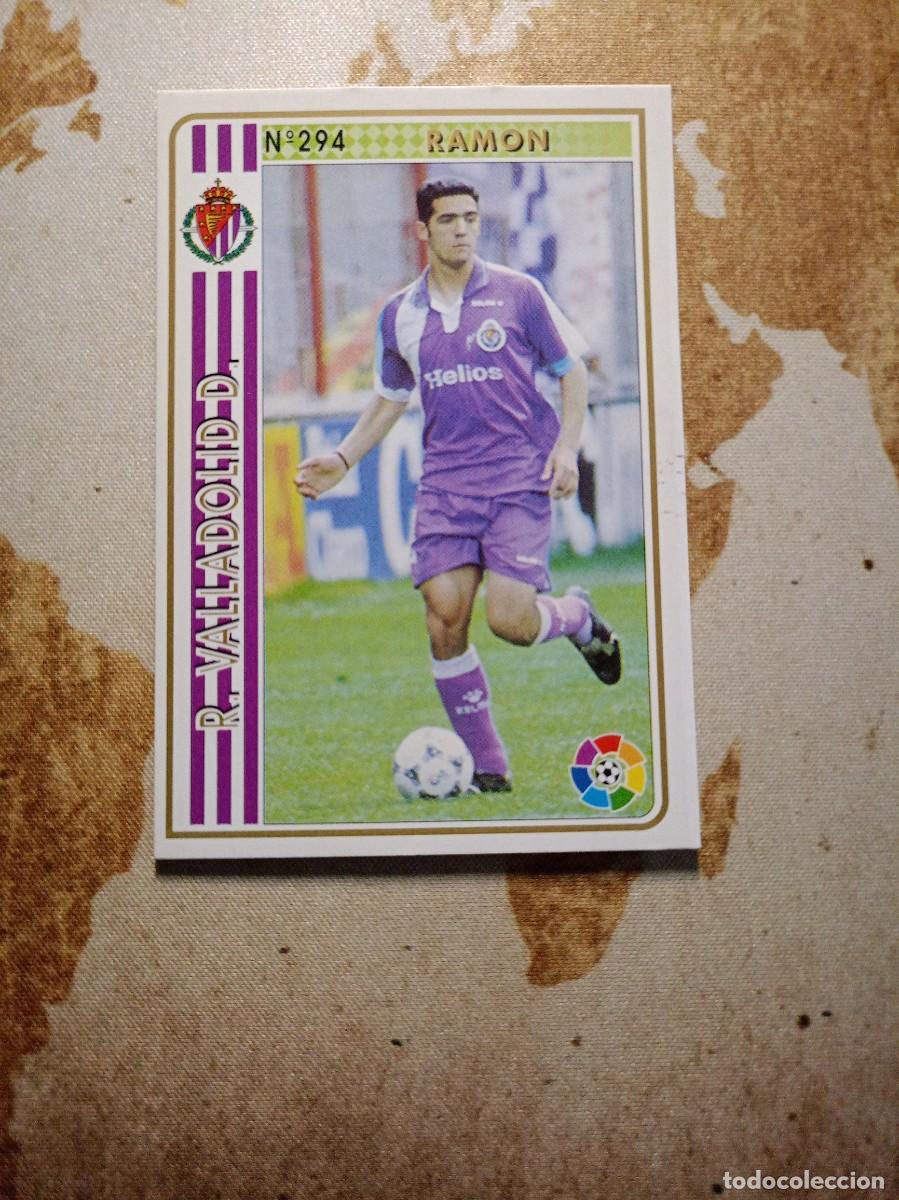 Figurine di Calcio: VALLADOLID 294 RAM&Oacute;N Mundicromo Las fichas de la liga 1994-95